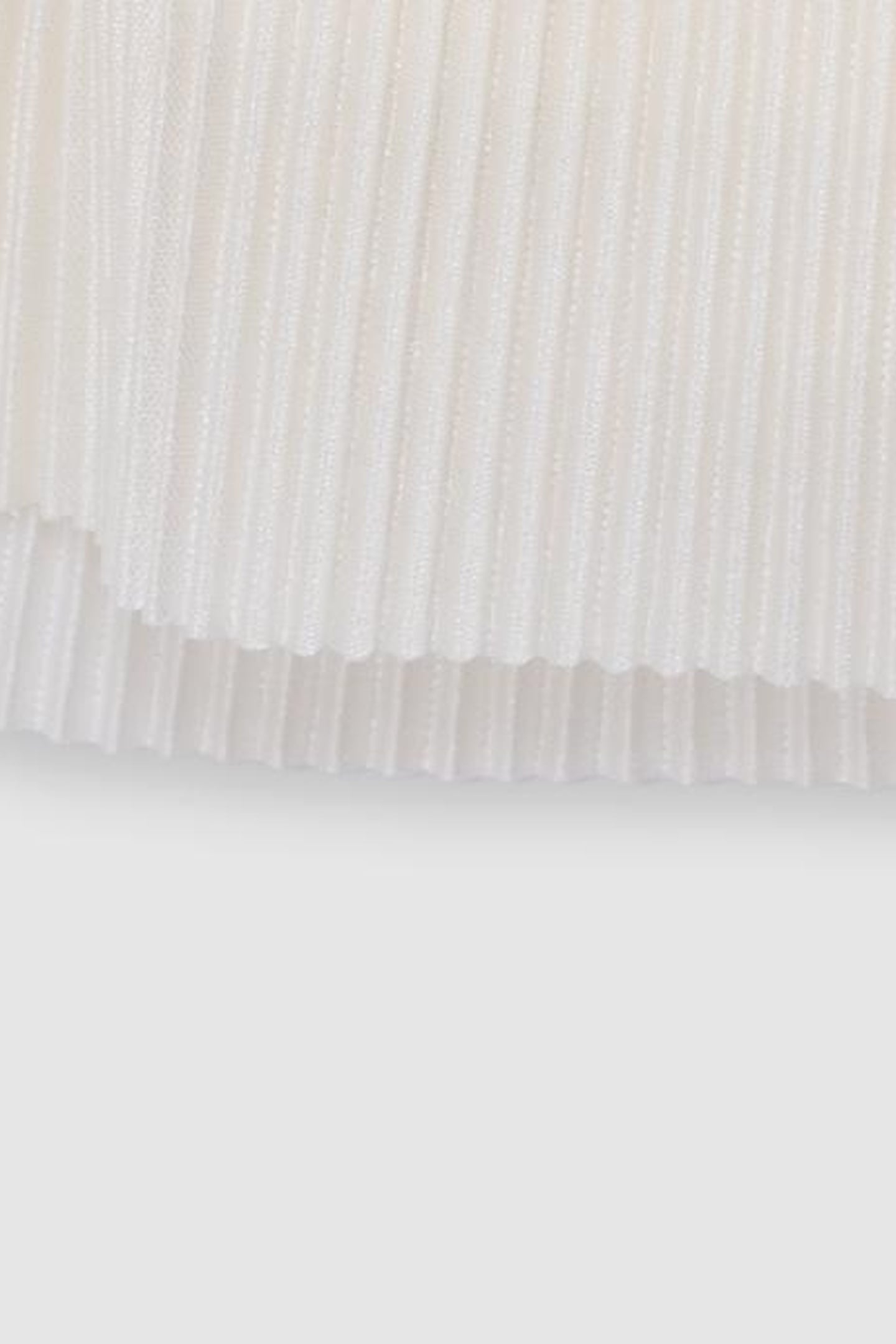 ECRU WIDE-LEG PANTS WITH SEQUINED PLEATS 4