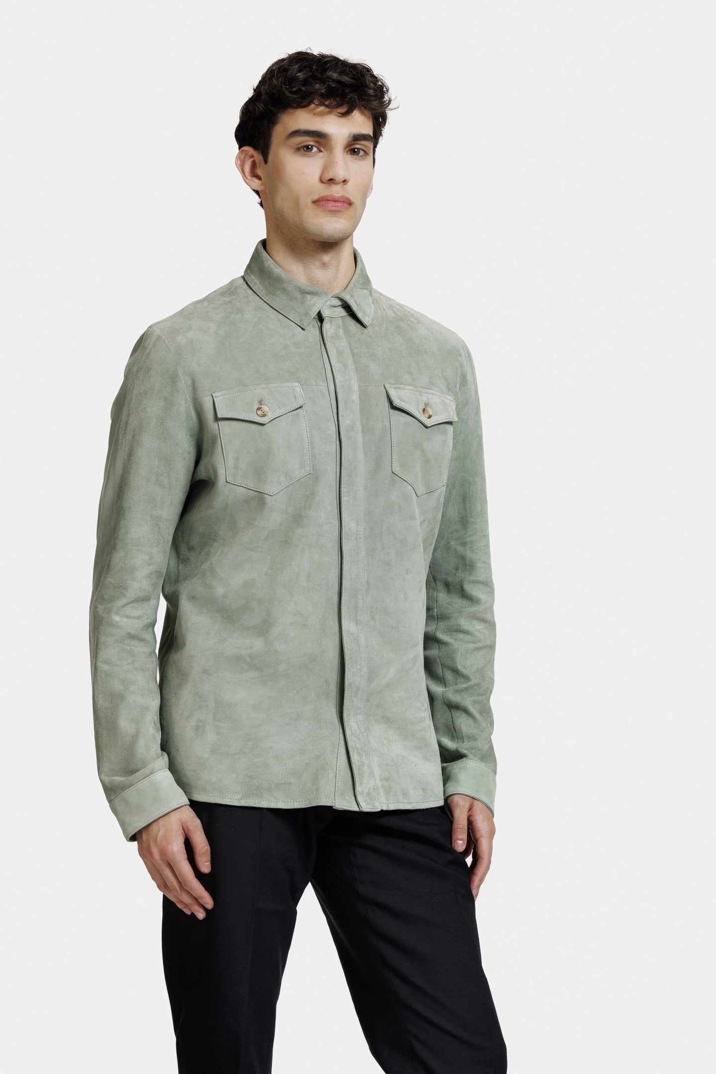 ROCCO OVERSHIRT LORNA GREEN 1