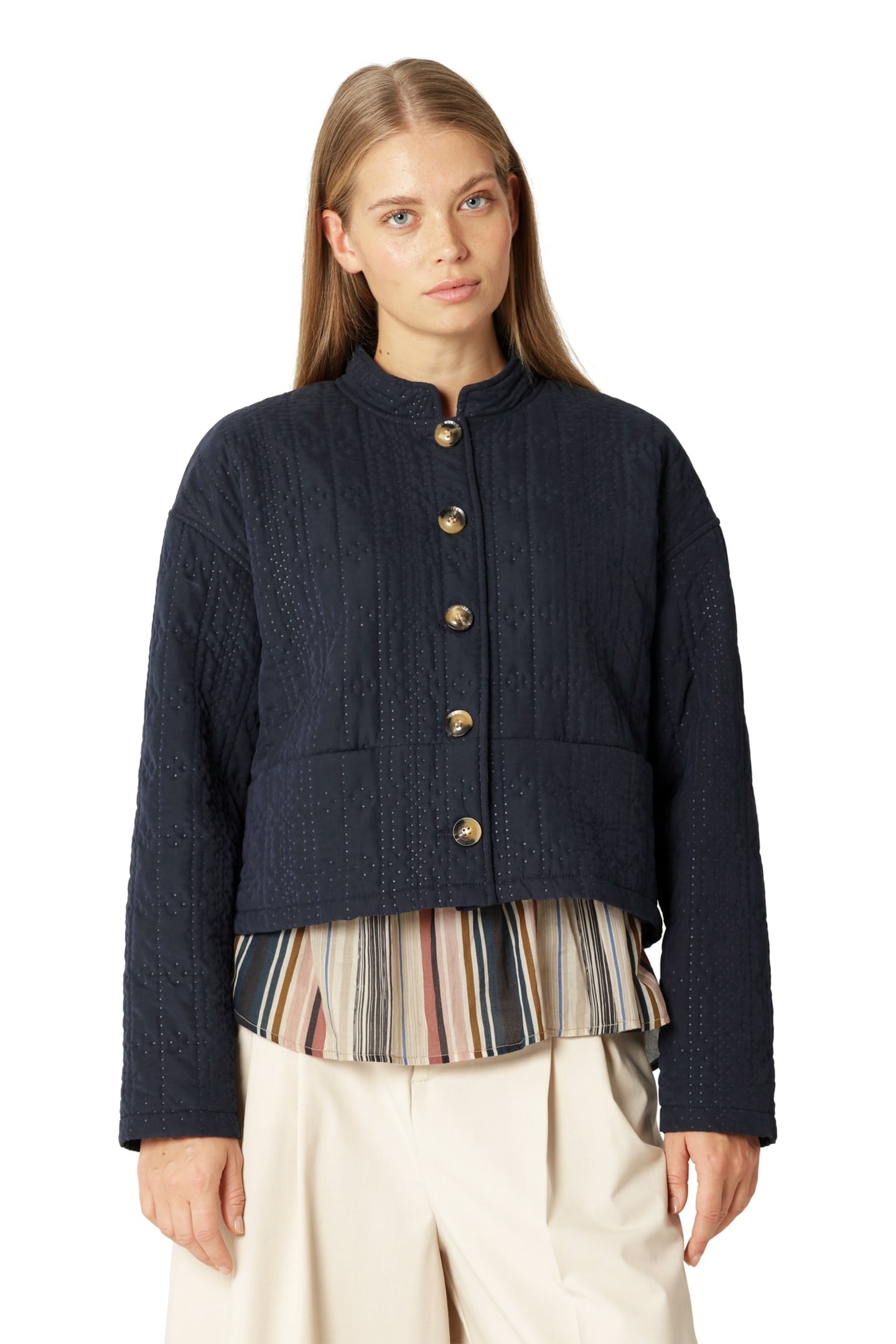 RAIN&OUTERWEAR QUILTTO01 DARK INDIGO 3