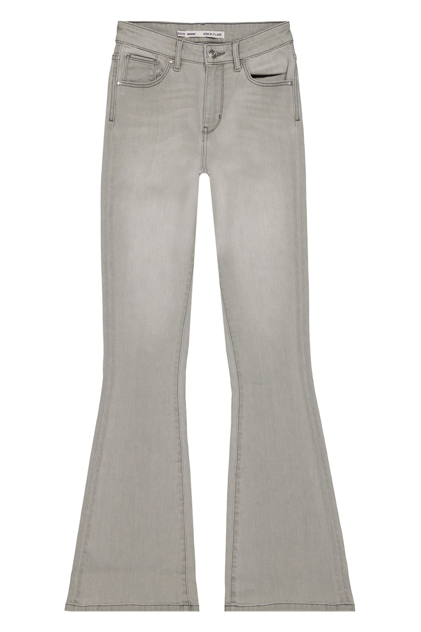 SUNRISE FLARE JEANS LIGHT GREY STONE 4