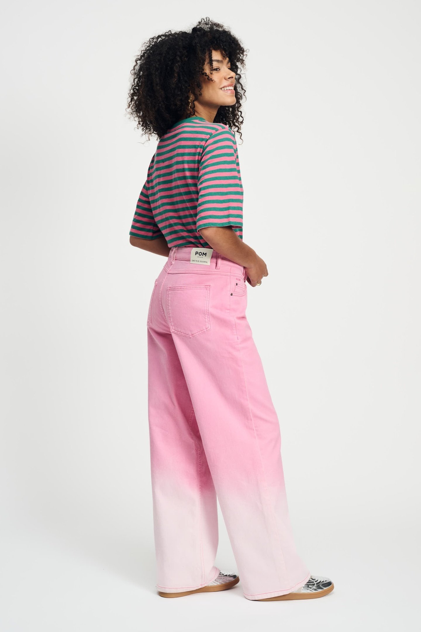 JEANS - GRADIENT RASPBERRY PINK 6