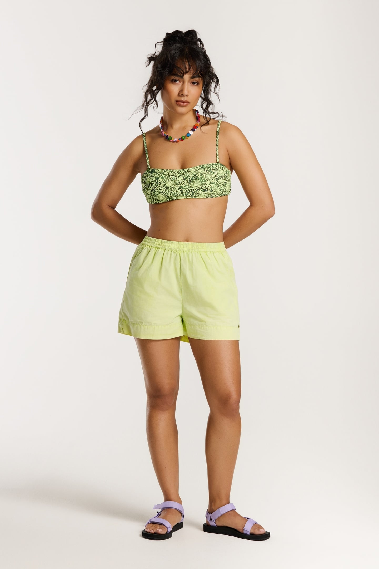 MACIE SHORTS GREEN LIGHT LIME 4