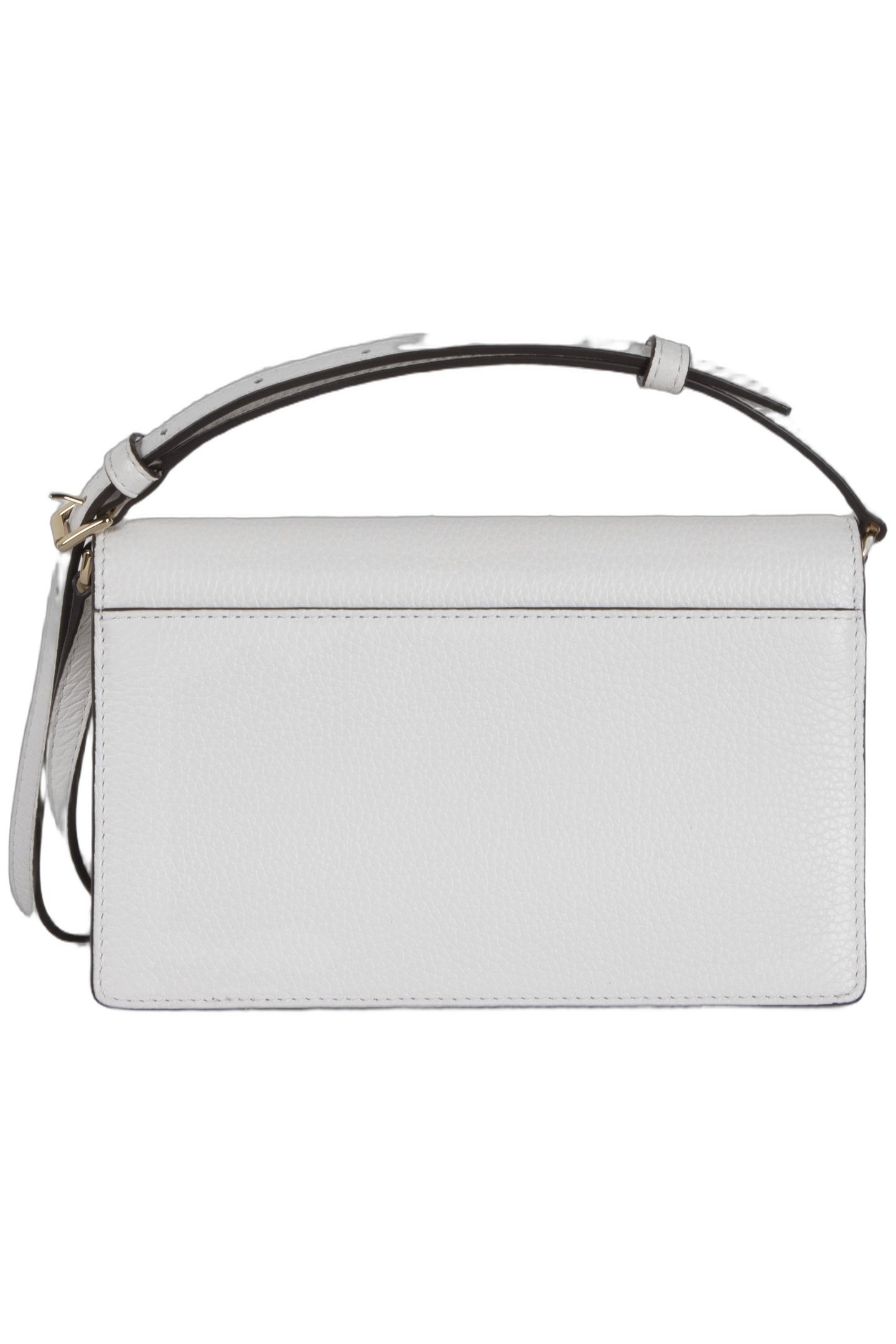 MEDIUM FLAP CROSSBODY BAG OPTIC WHITE 4