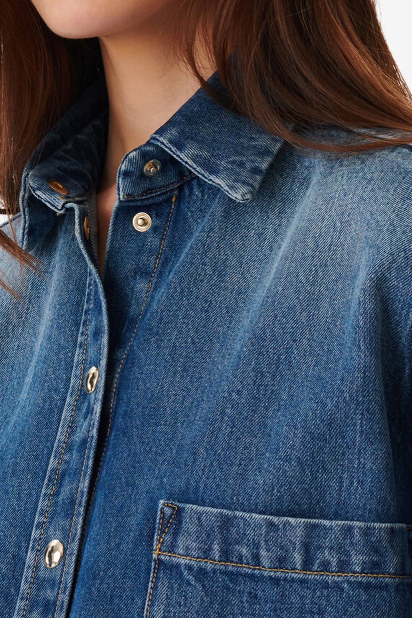 PAMPELO SHIRT MID BLUE USED 5