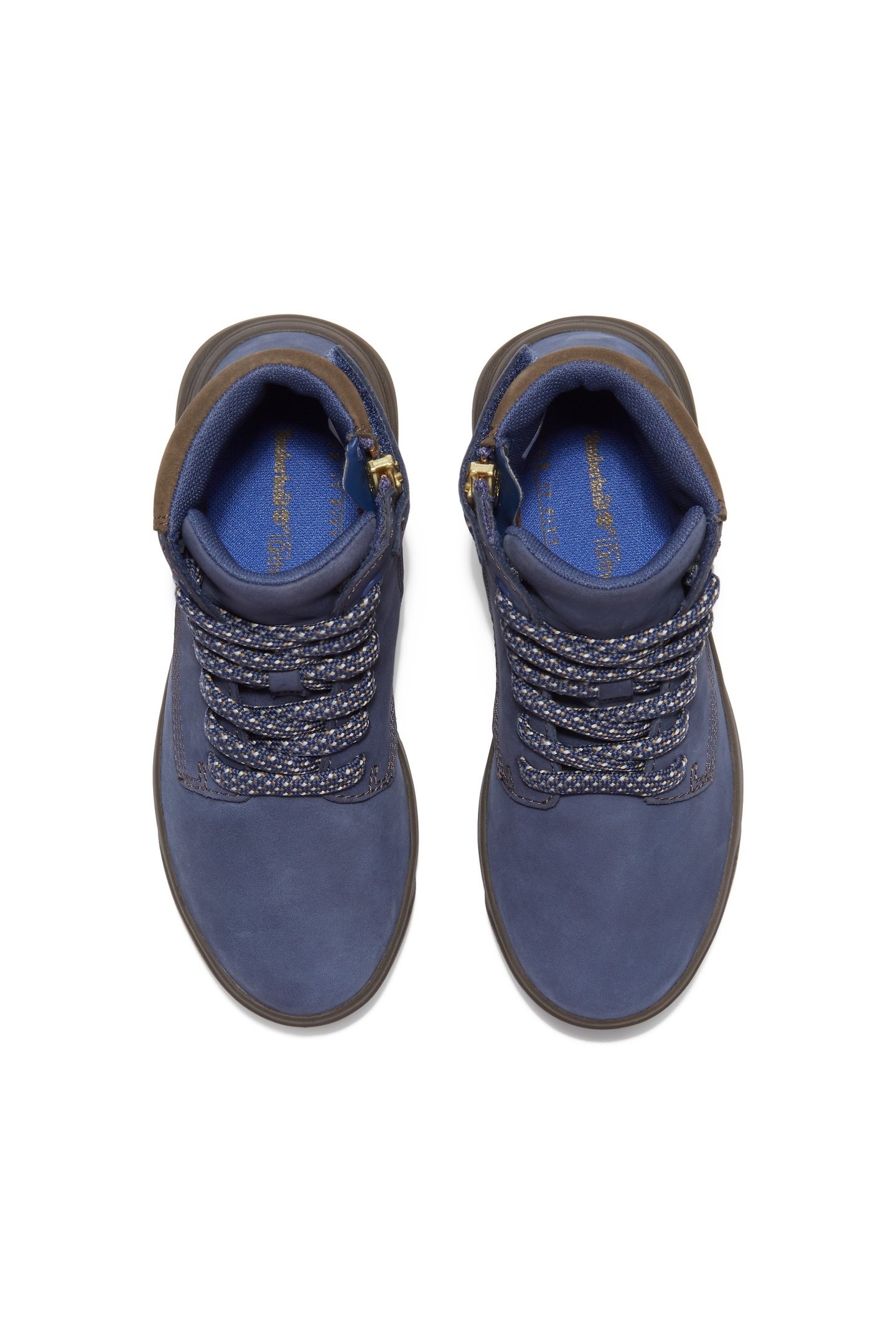 UNISEX SENECA BAY MID LACE UP WITH ZIP SNEAKER DARK BLUE NUB 4