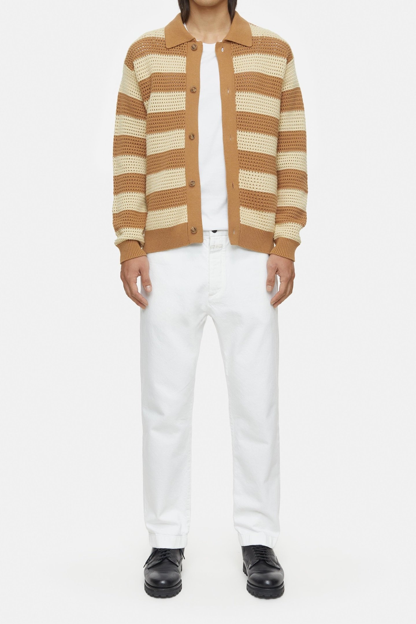 TACOMA TAPERED JEANS IVORY 3