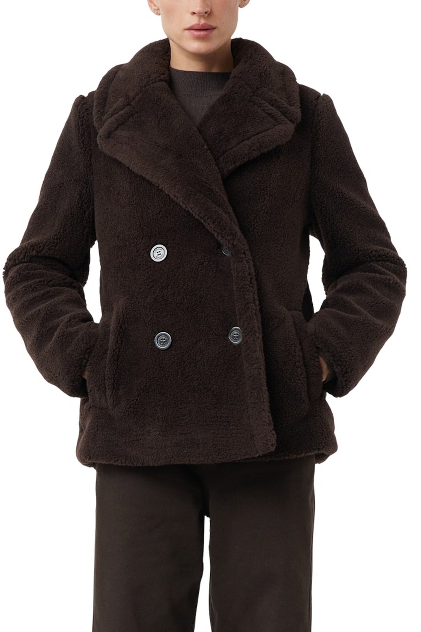 COMMA JACKETS OUTDOOR BROWN-DARK 1