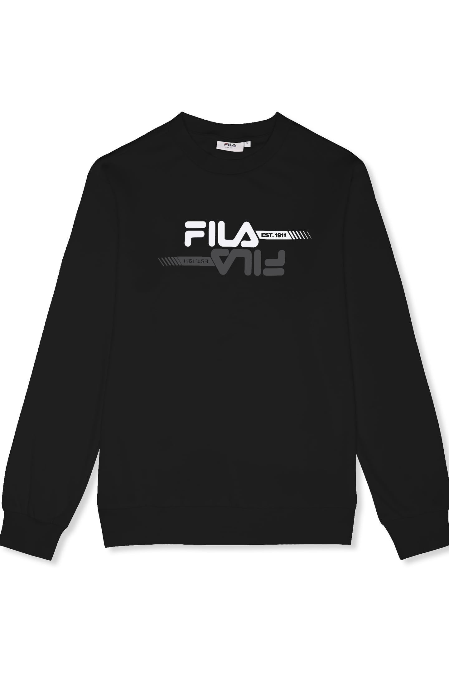 MANTA REGULAR GRAPHIC SWEATSHIRT BLACK 6