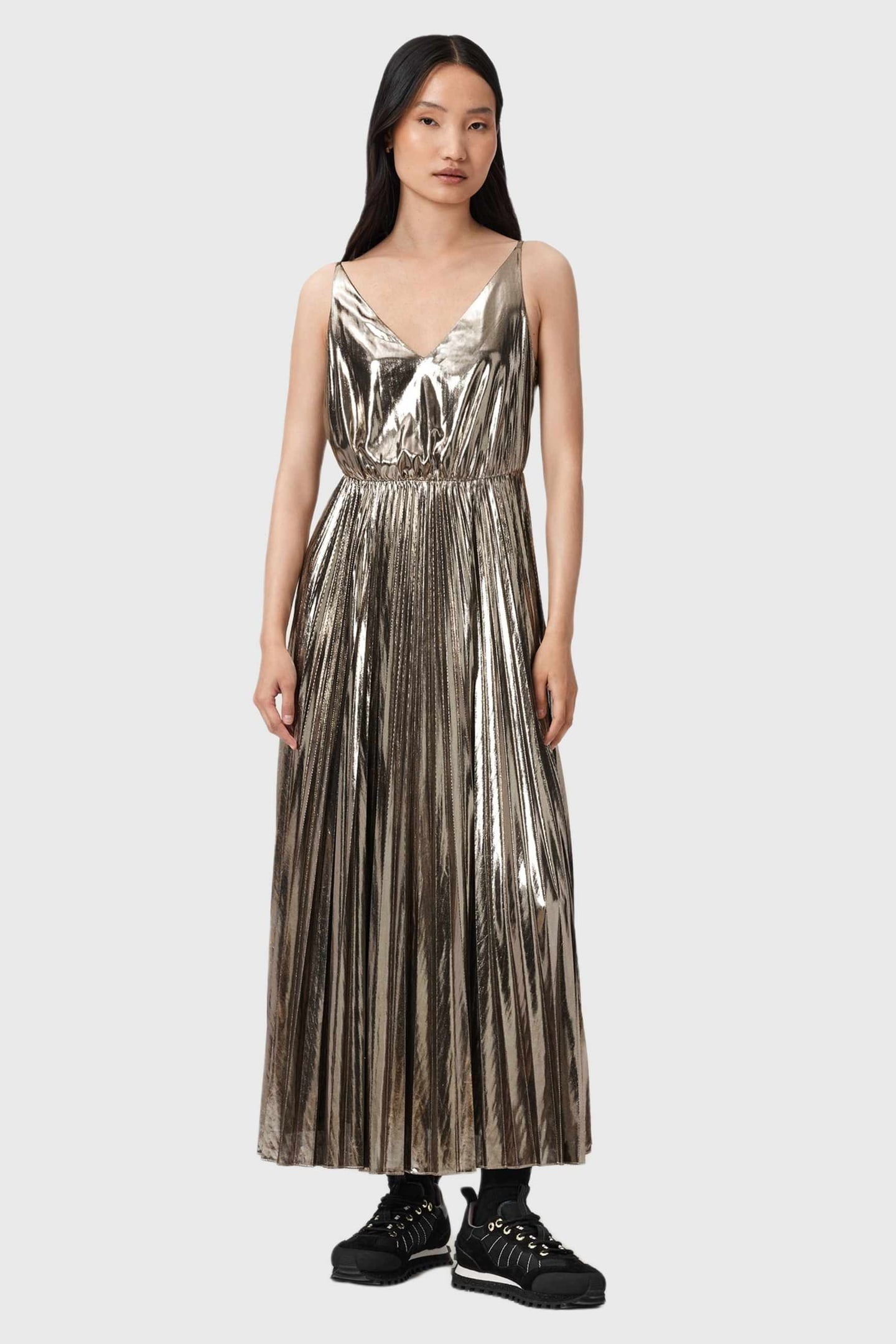SPARK DRESS BRONZE BROWN 2