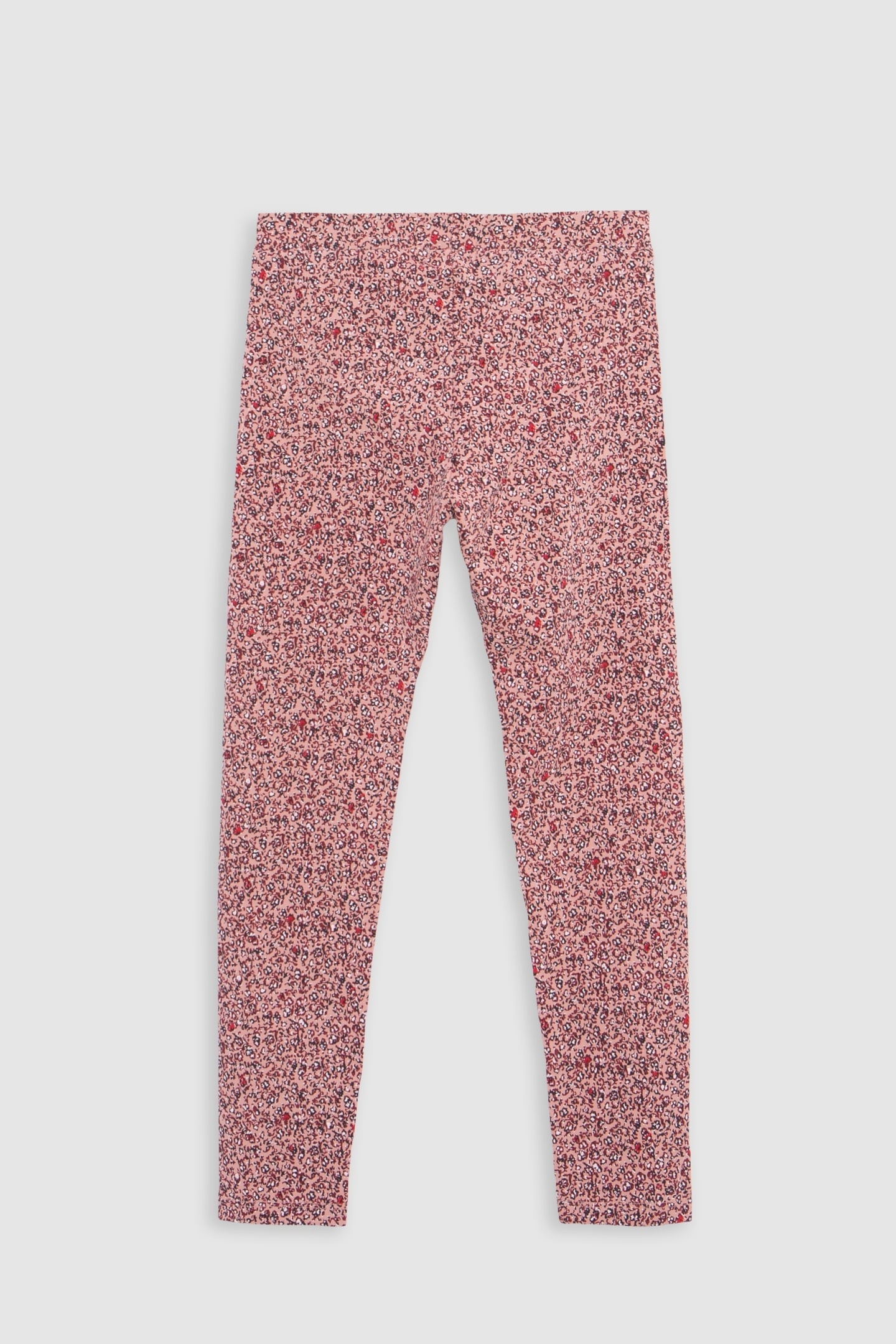 PINK FLORAL PRINT LEGGINGS FOR GIRLS 2