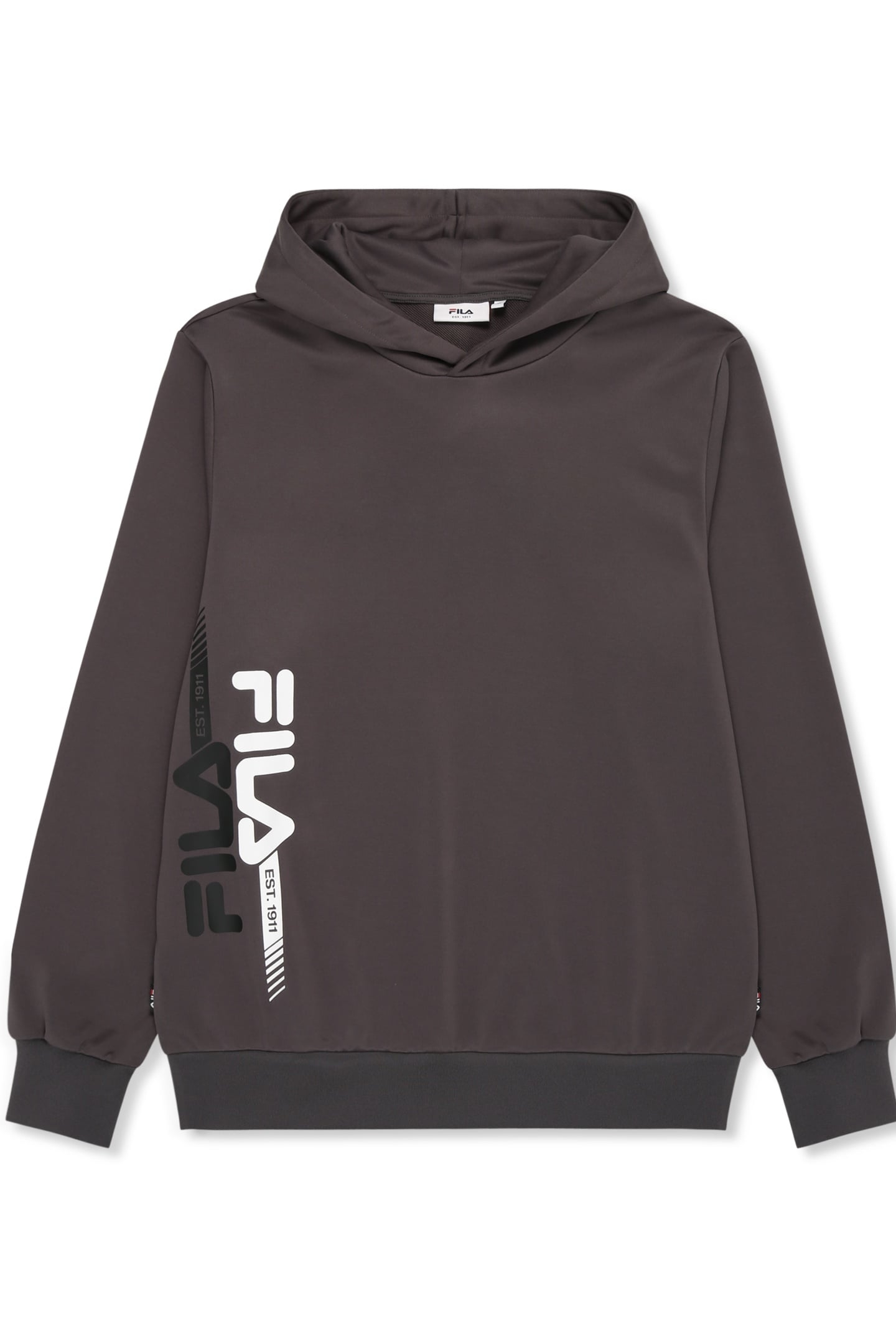 MANTA REGULAR GRAPHIC HOODIE DARK SHADOW 5