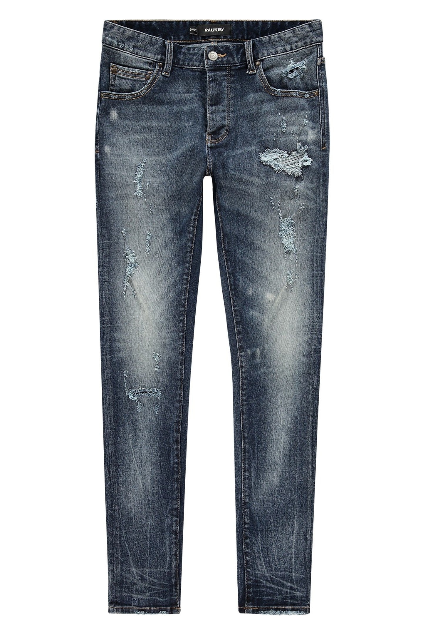 JUNGLE SUPER SKINNY JEANS VINTAGE BLUE 1