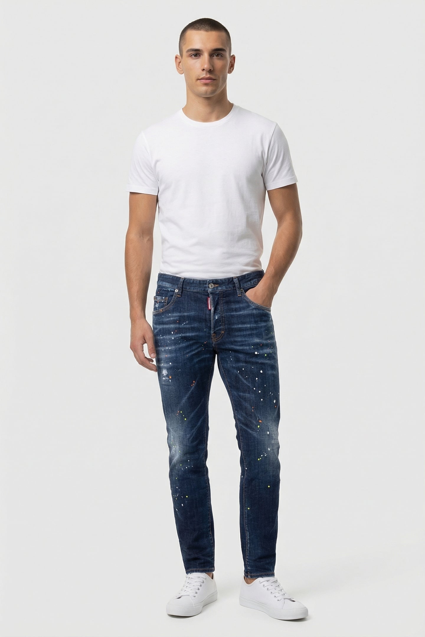 JEANS 5 POCKETS BLUE 1