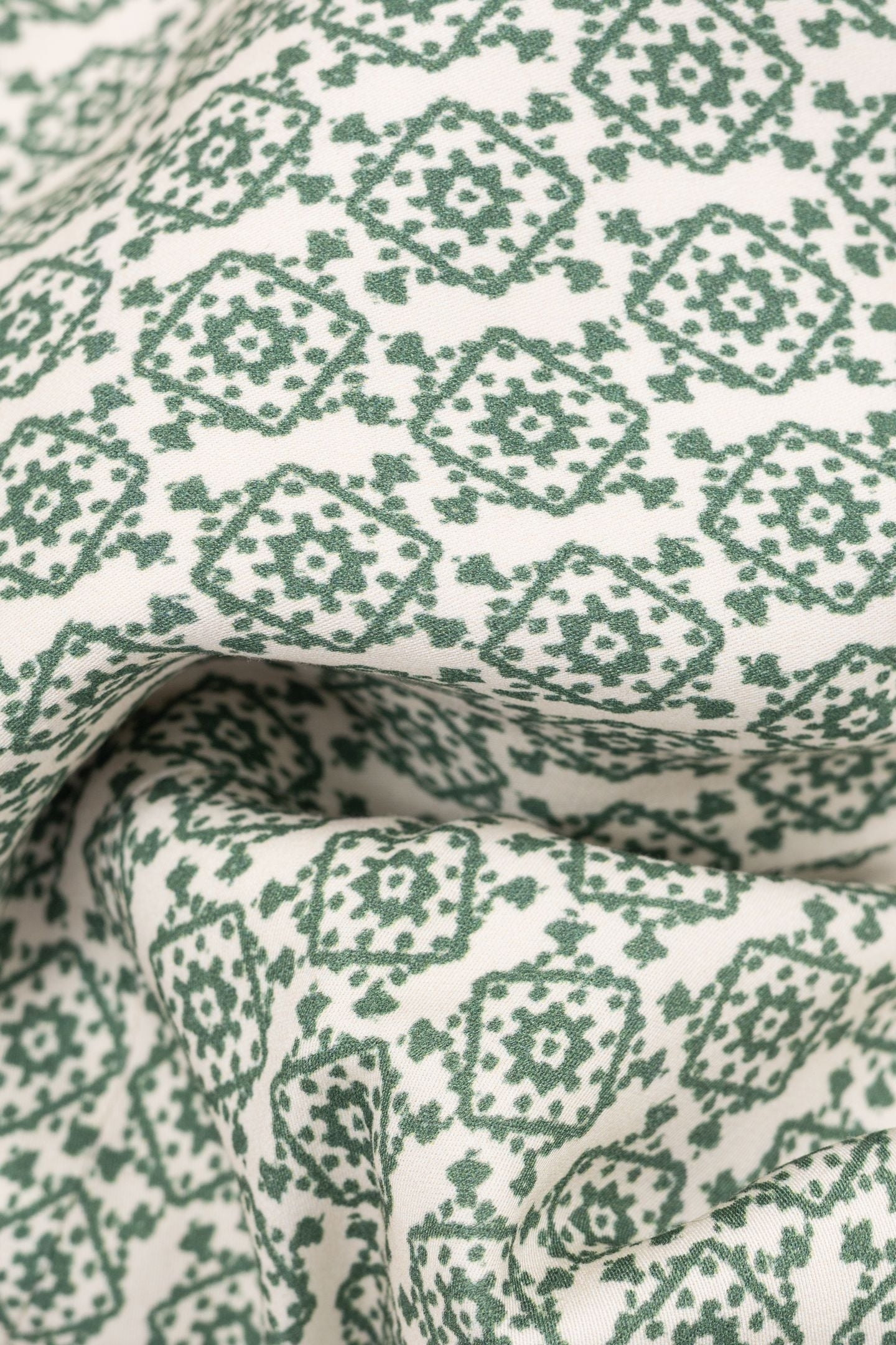 GREEN SUIT JACKET WITH ETHNIC PRINT 3