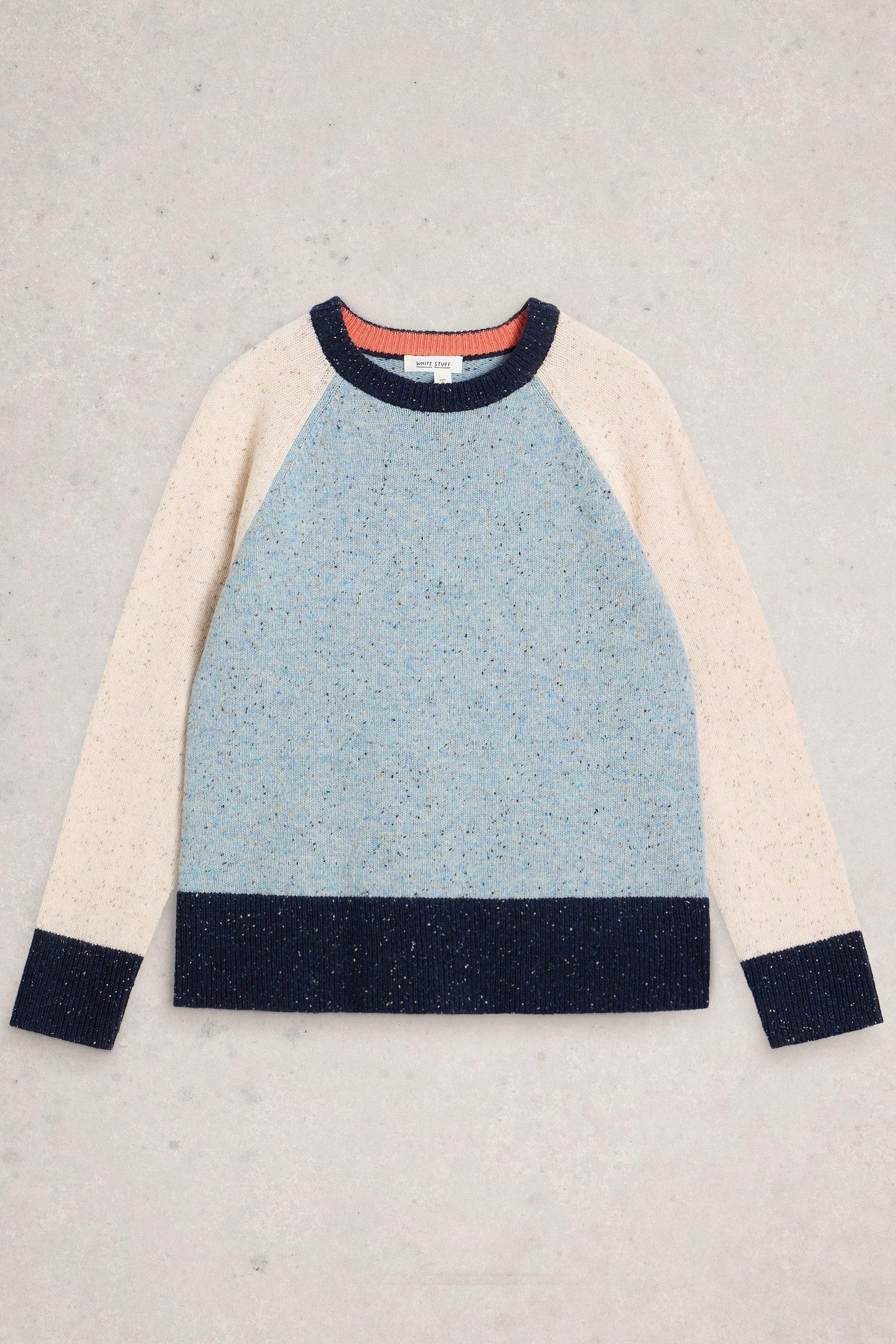 COLOURBLOCK NEP JUMPER BLUE MULTI 3