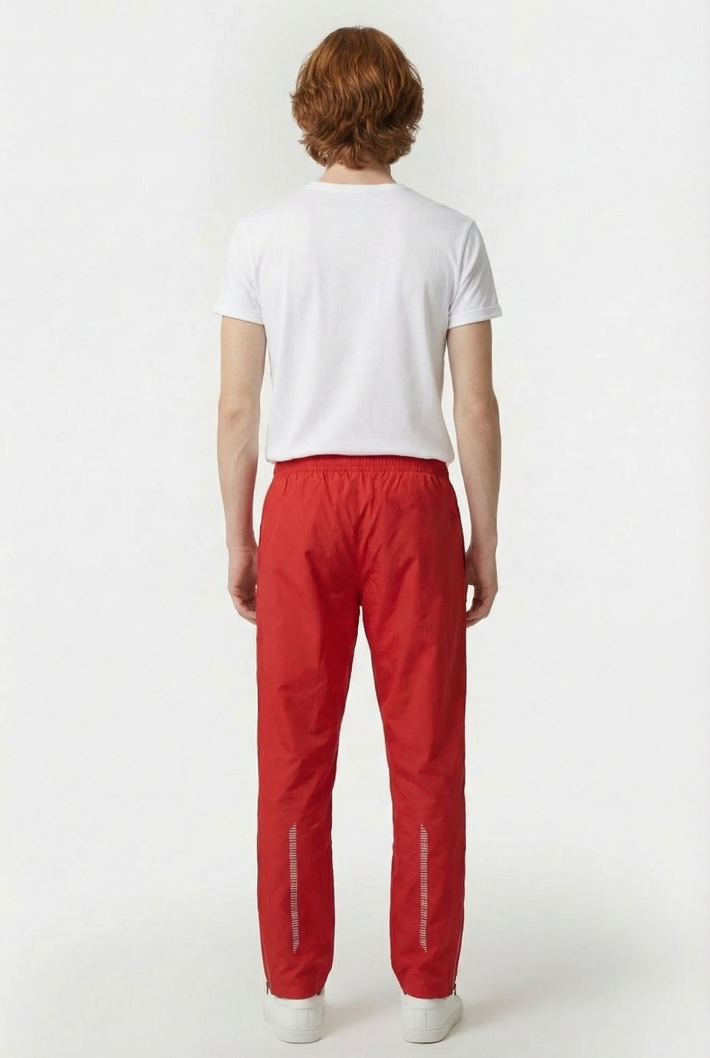 UNISEX TL WARM UP PANT RED 4