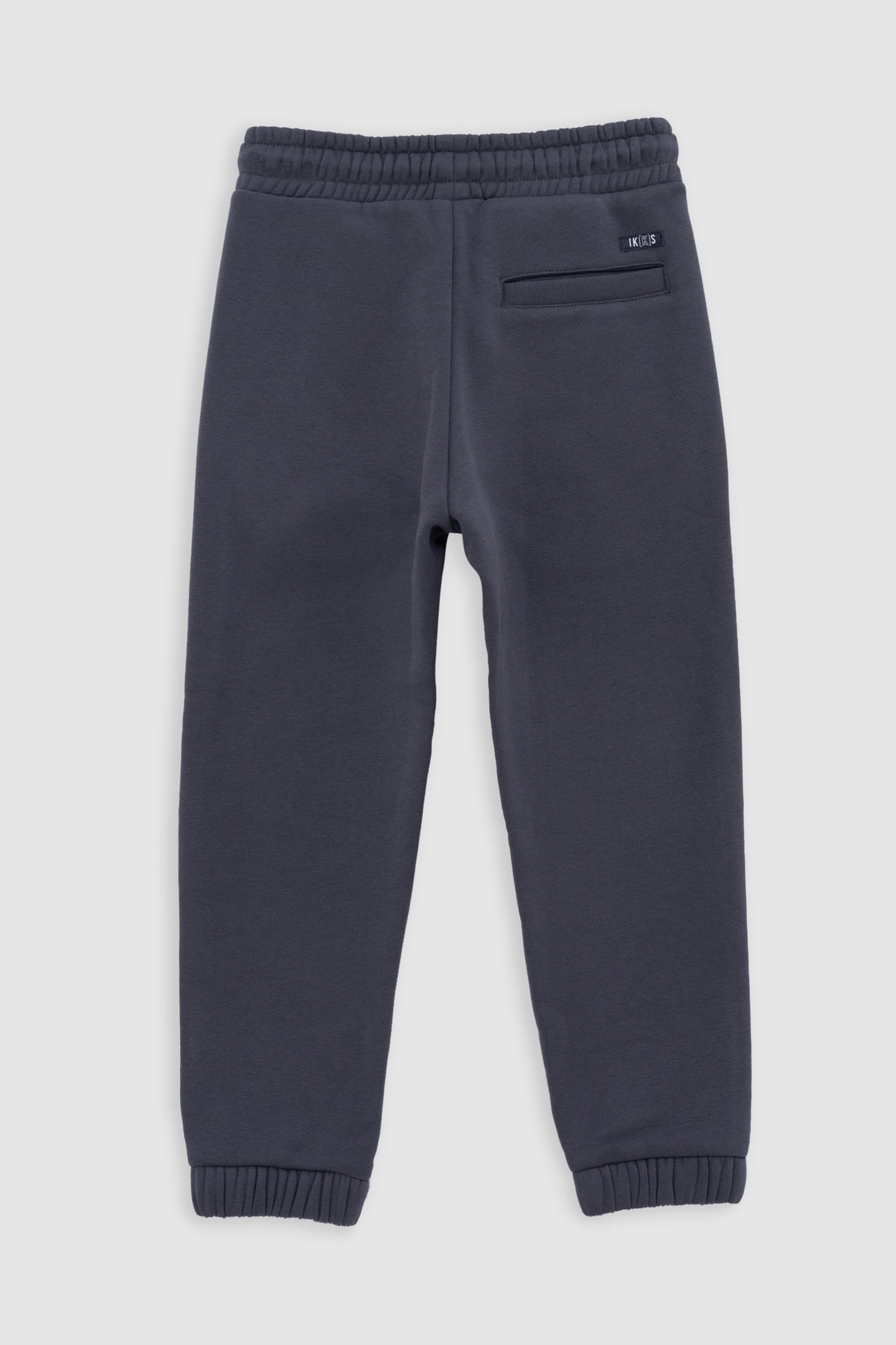 BOY'S GREY ONE-POCKET ZIP-UP JOGGING SUIT 2