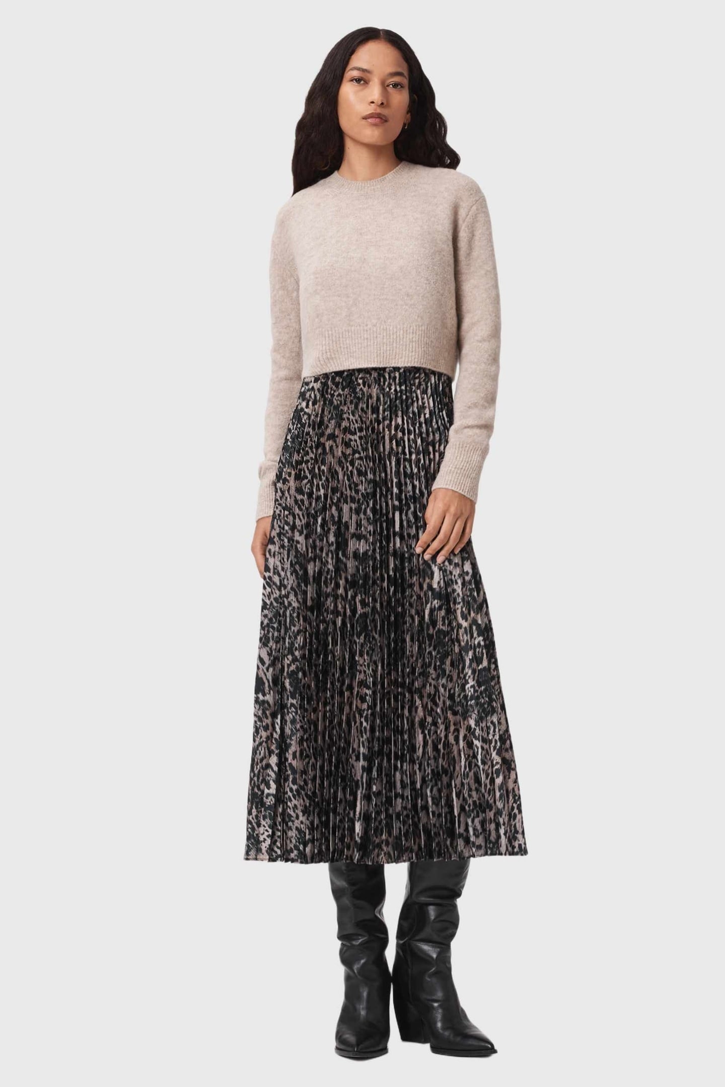 EVIA DRESS EVIA NATURAL BROWN 4