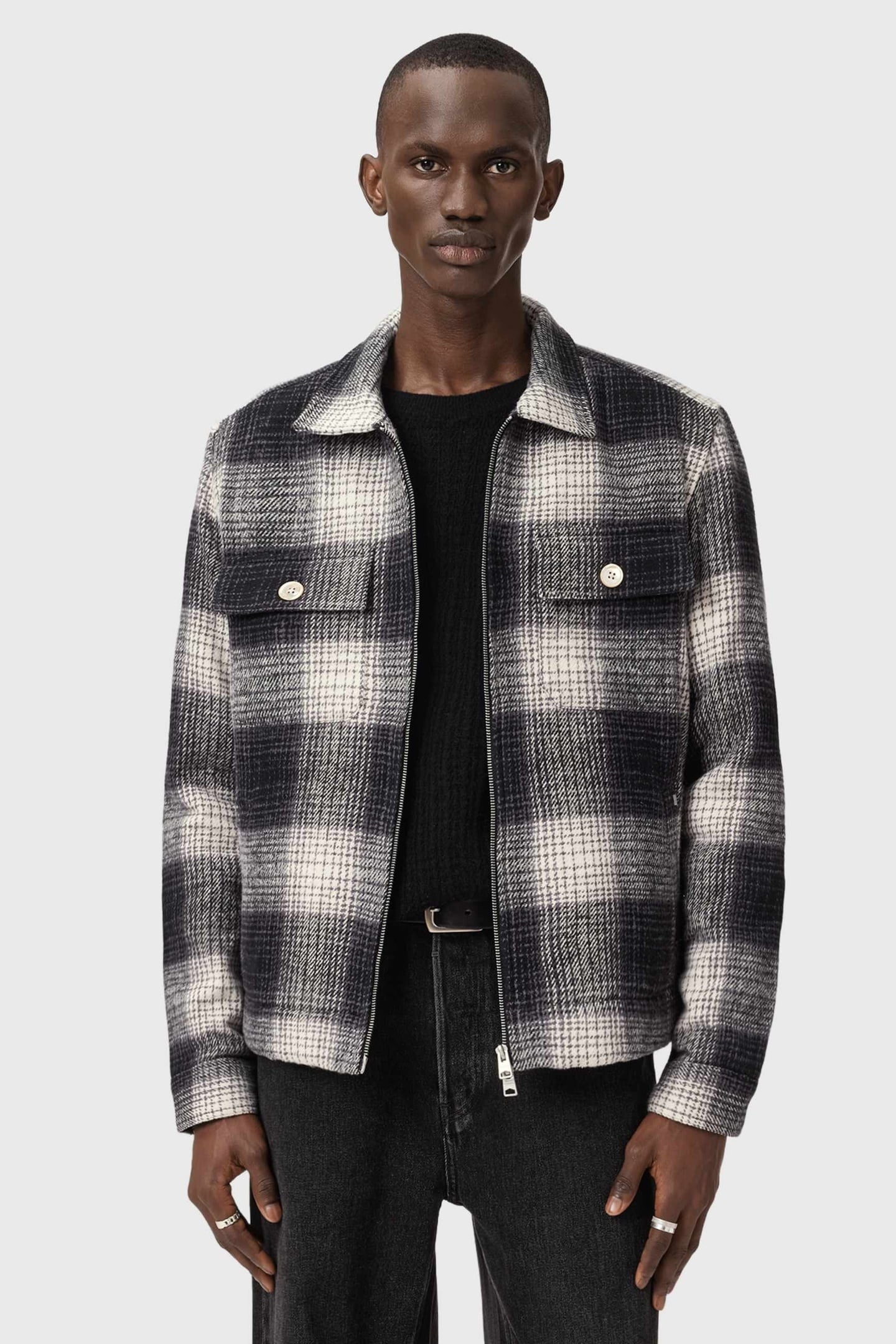 MATHESON JACKET BLACK/OFF WHITE 1