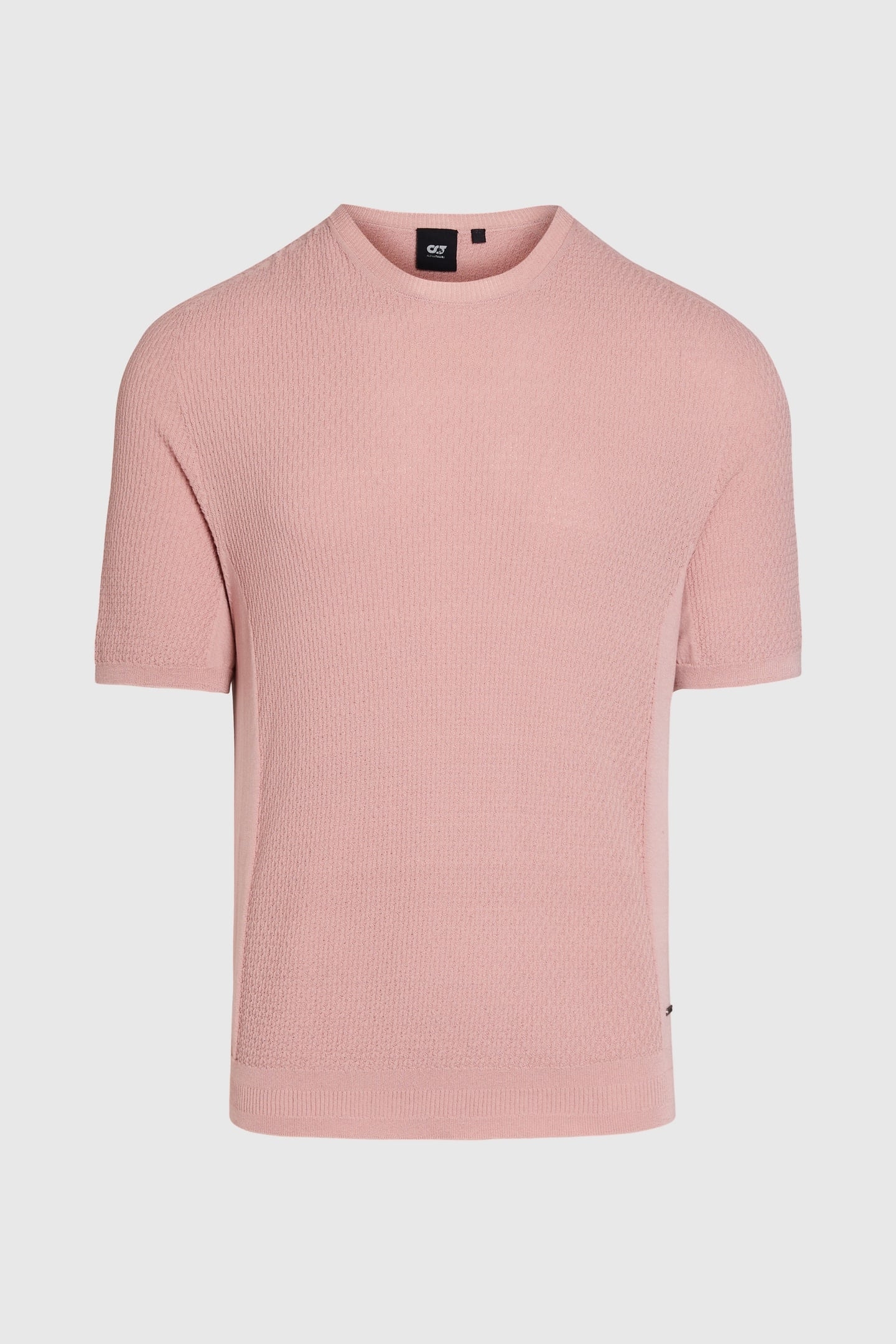 FOSOS V4.Y9.01 FLAT-KNIT-SHIRT MISTY PINK 3