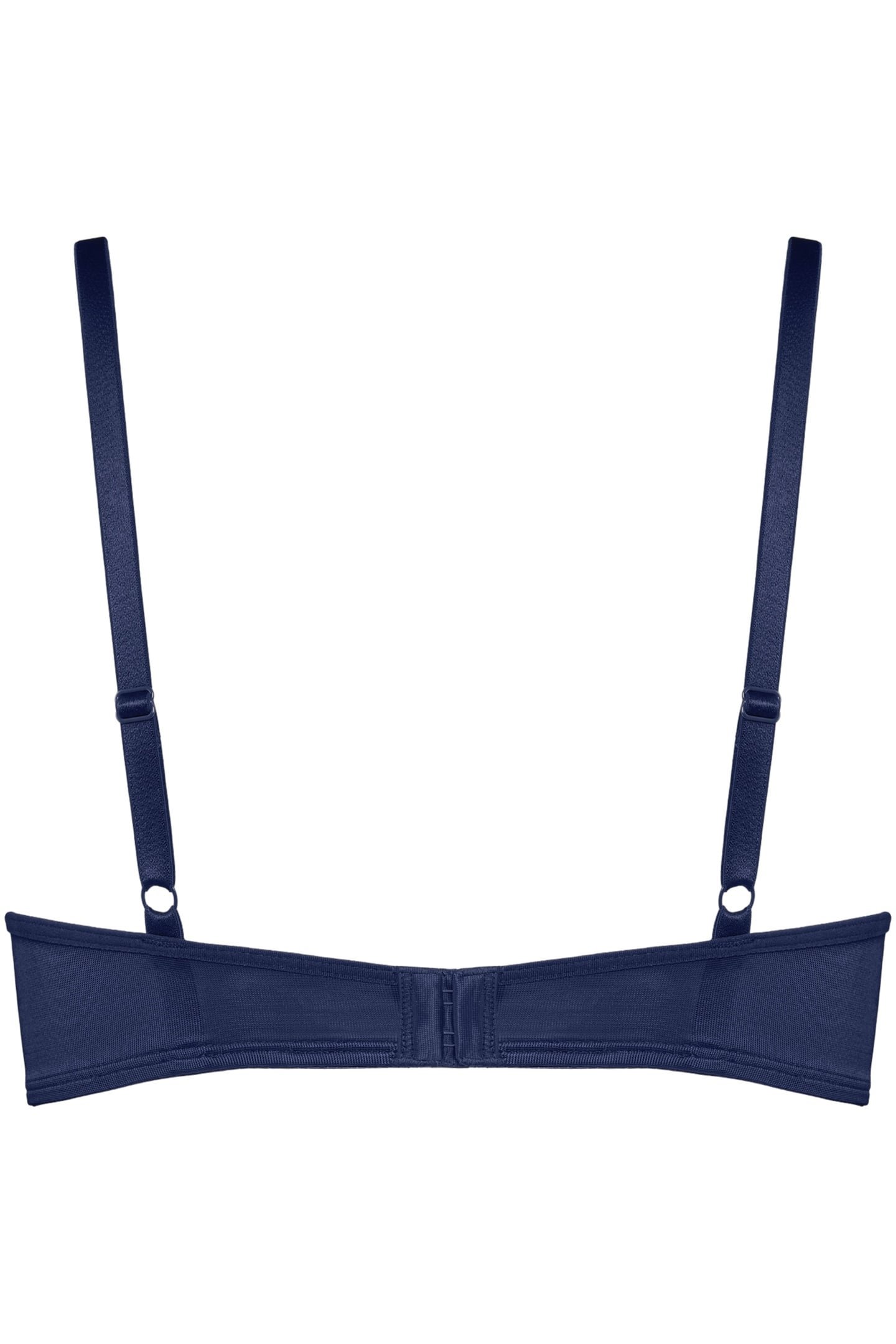 MORANA DARK SKY BLUE PLUNGE BALCONY BRA 4