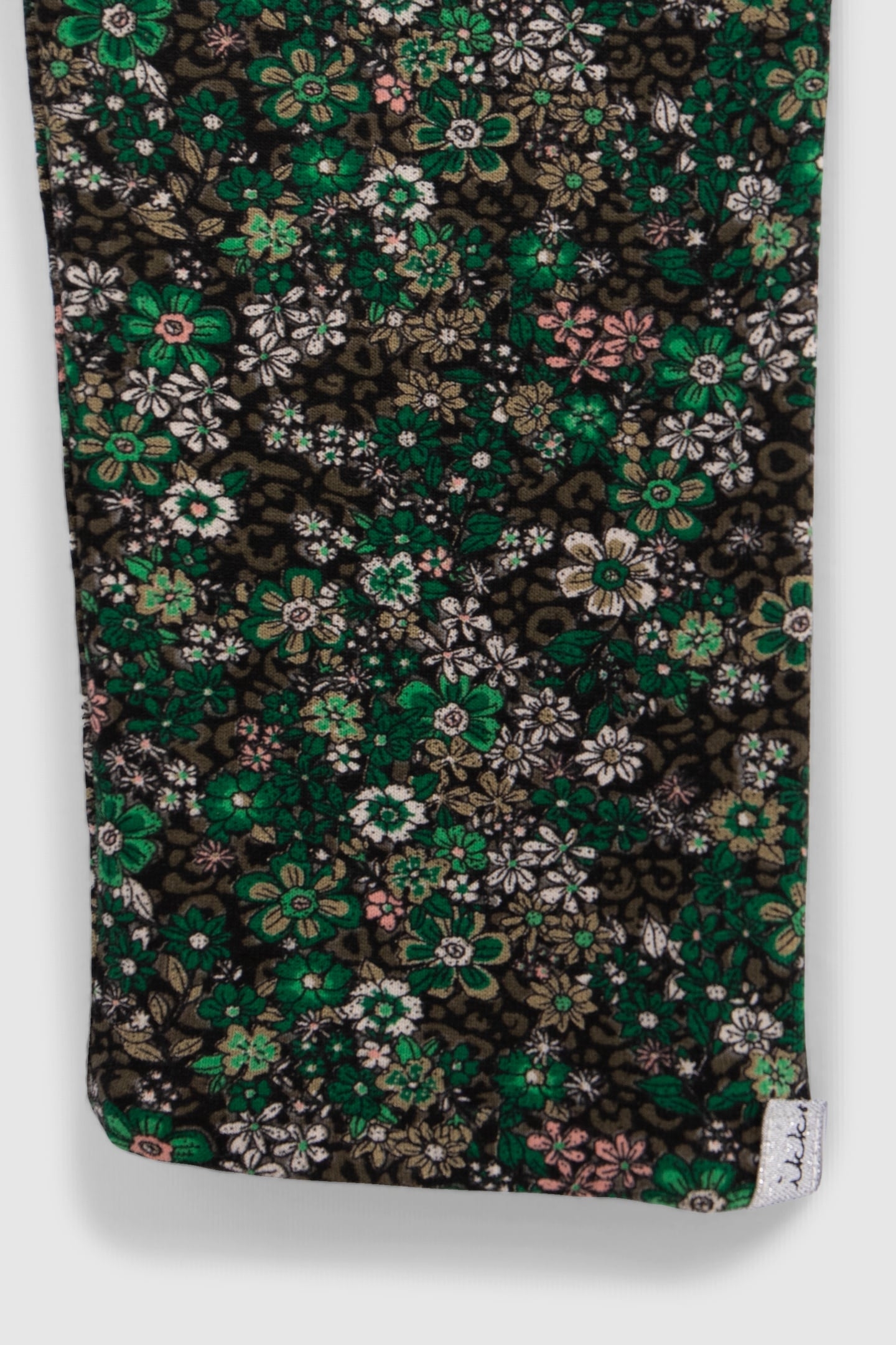 REVERSIBLE LEO-FLORAL AND KHAKI PRINT LEGGINGS FOR GIRLS 3