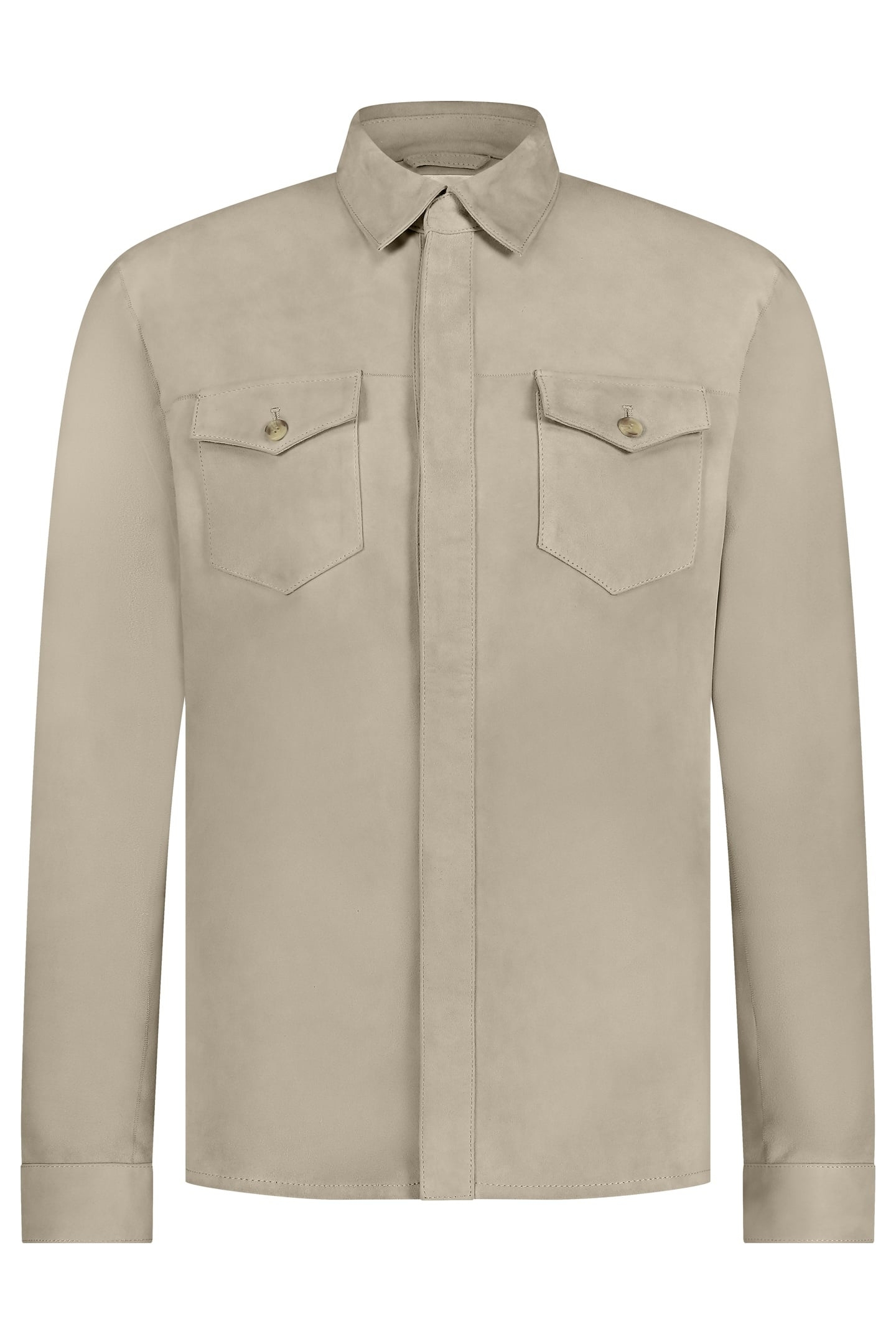 ROCCO OVERSHIRT TAUPE 4