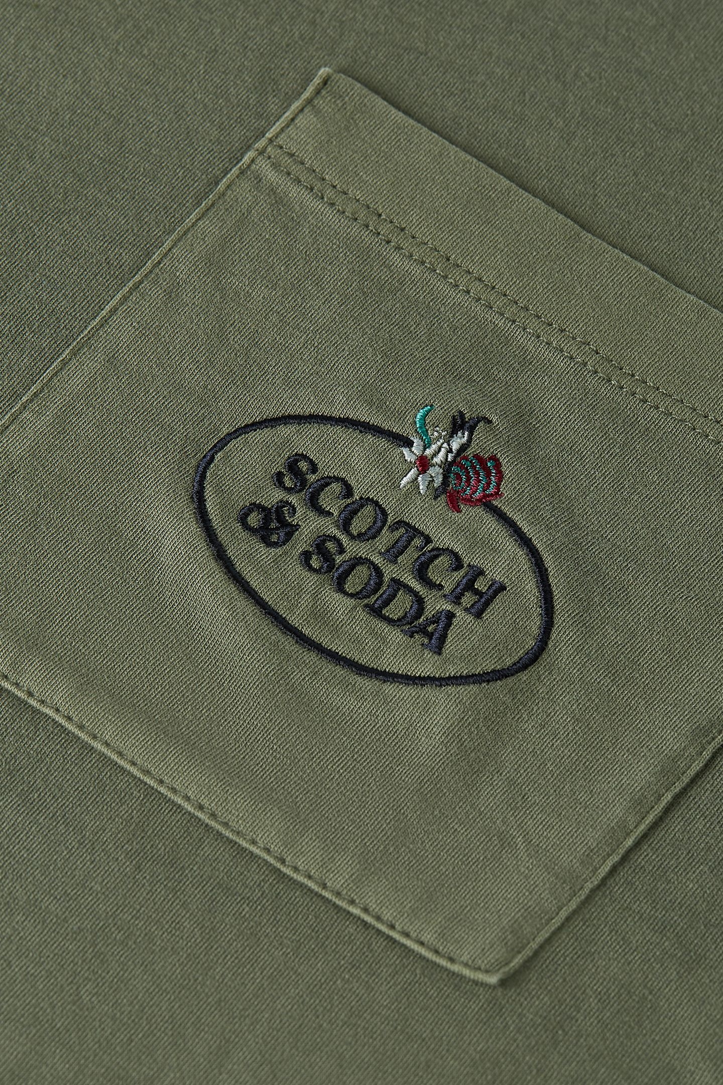 GARMENT DYED SS POCKET TEE MIDNIGHT TURQ 3