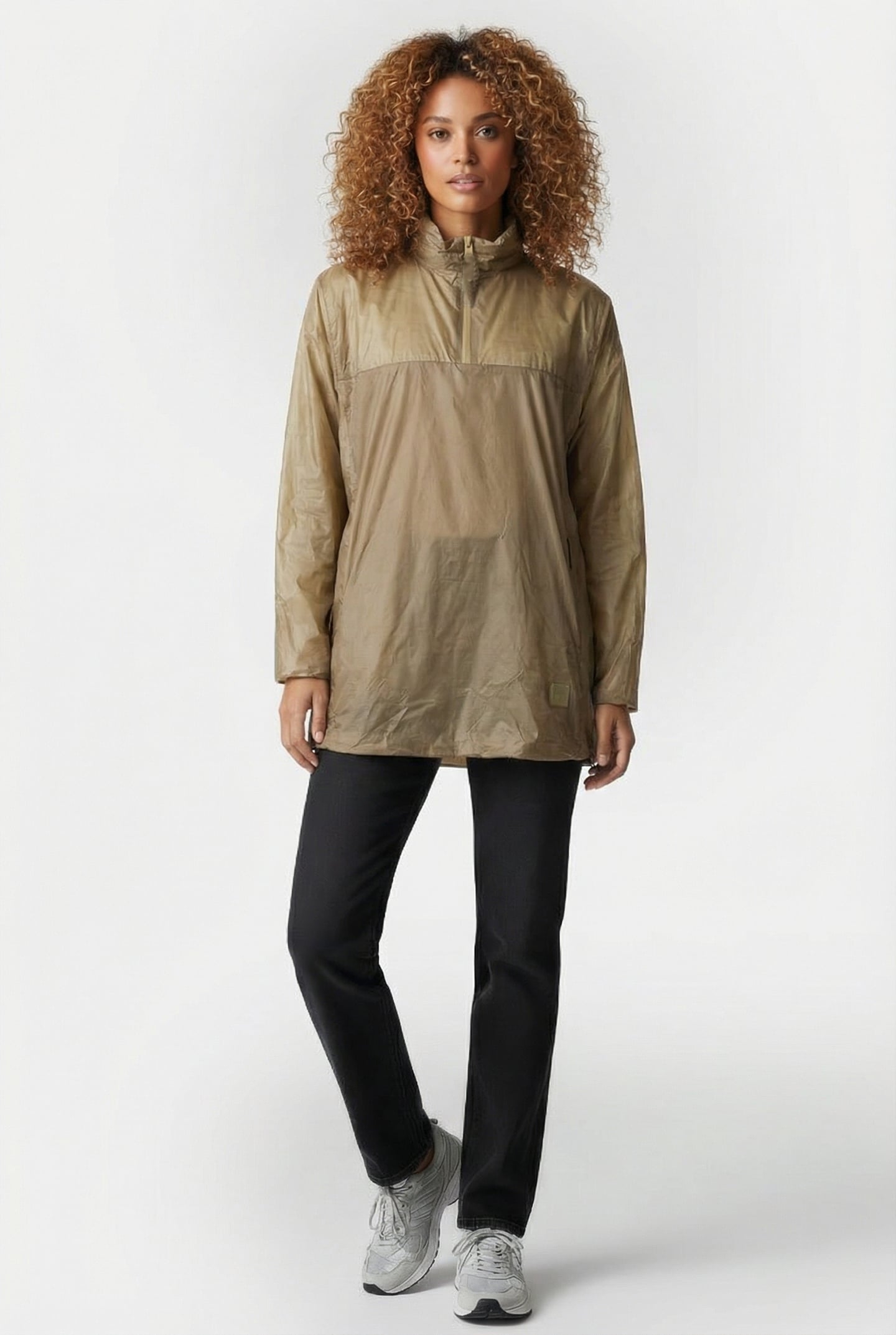 KAUTO INSULATED PONCHO W4T1 KHAKI UNISEX 2