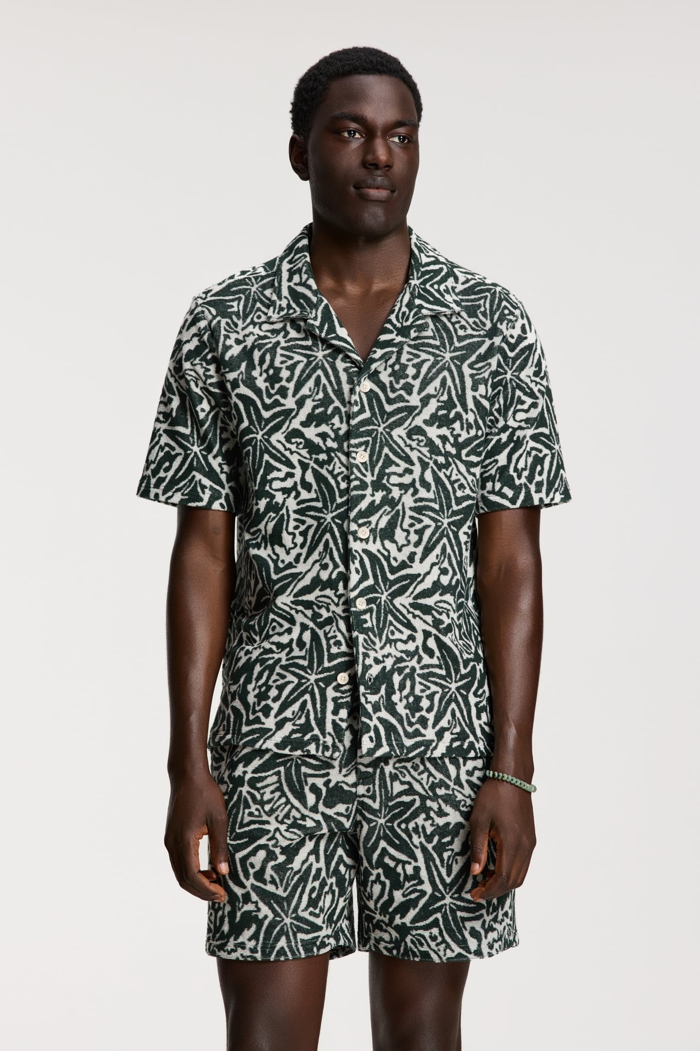 TED SHORT SLEEVE SHIRT STARFISH GREEN LEAF STARFISH 2