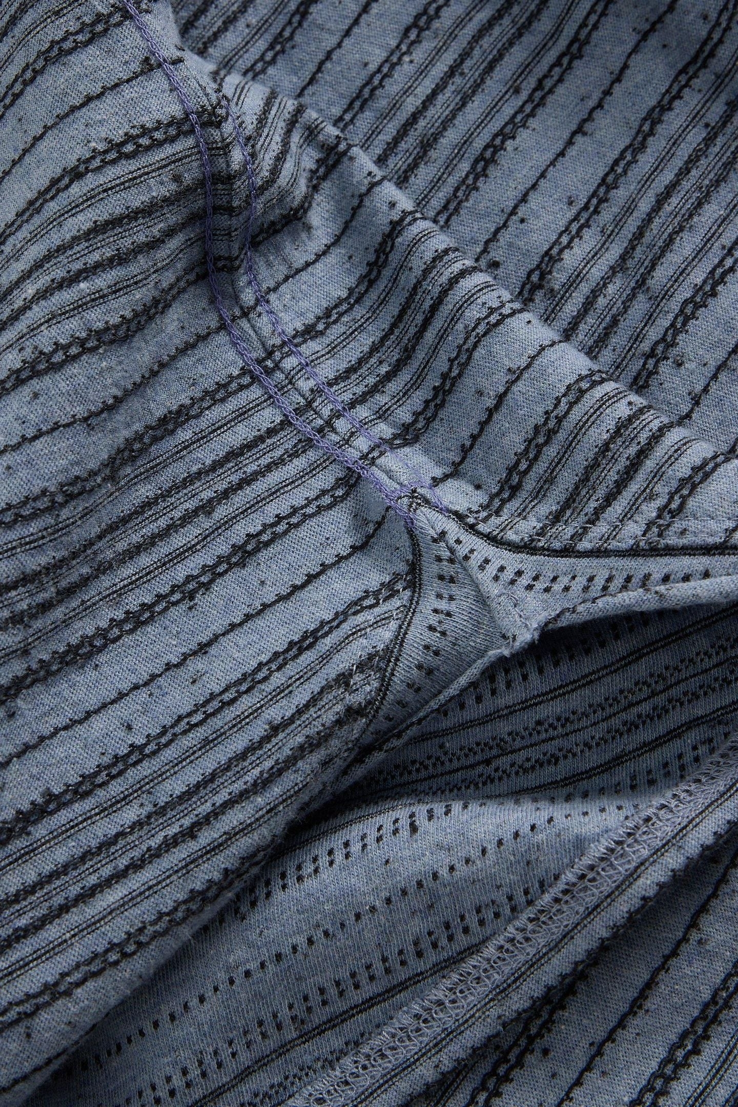 CLARA STITCH TEE MID BLUE 5