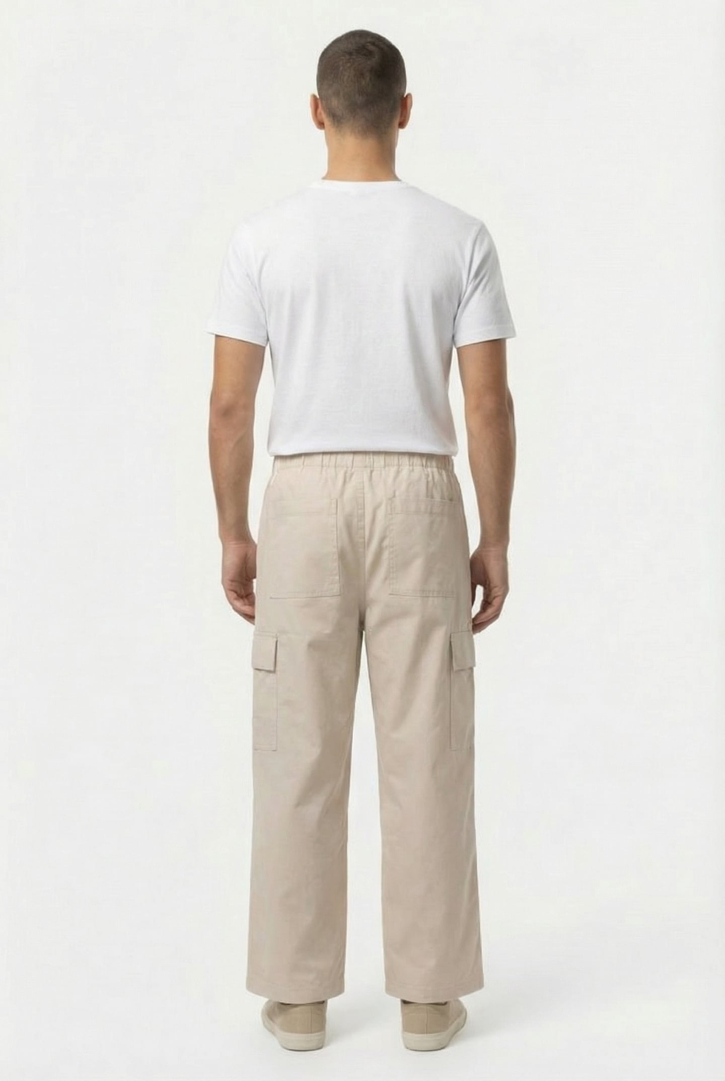 CARGO RAIN PANTS WIDE W3 DUNE GRAIN UNISEX 5