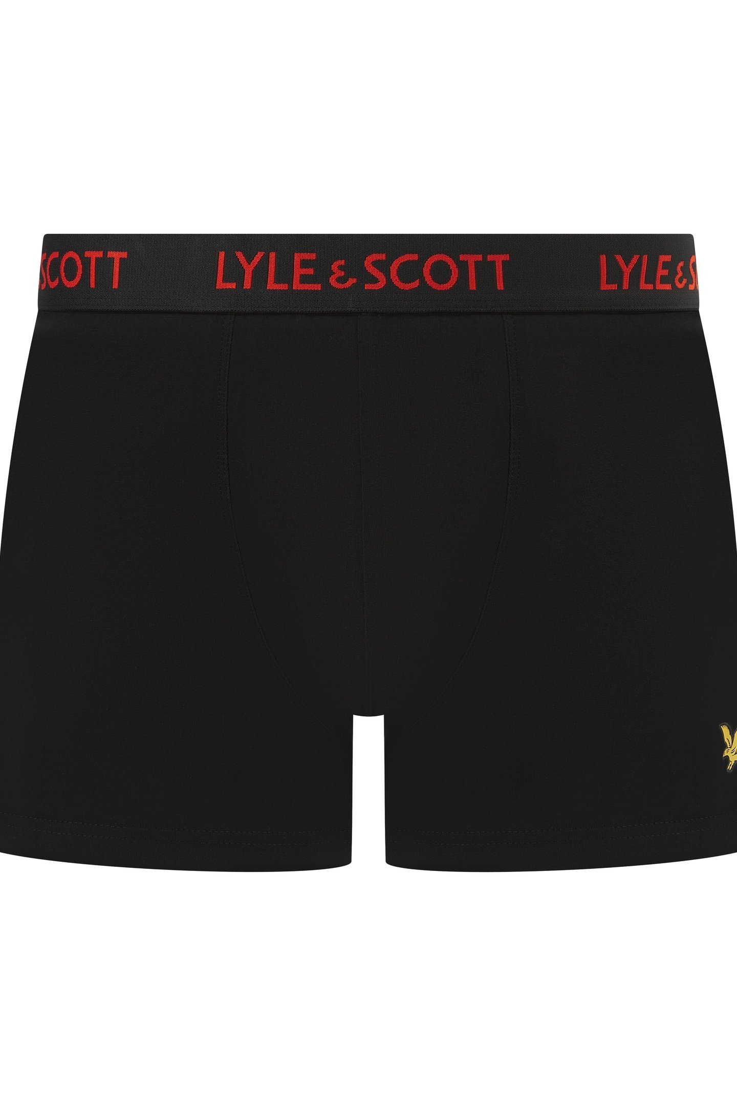 BARCLAY 3 PACK UNDERWEAR BLACK MULTI WAISTBAND TEXT 4