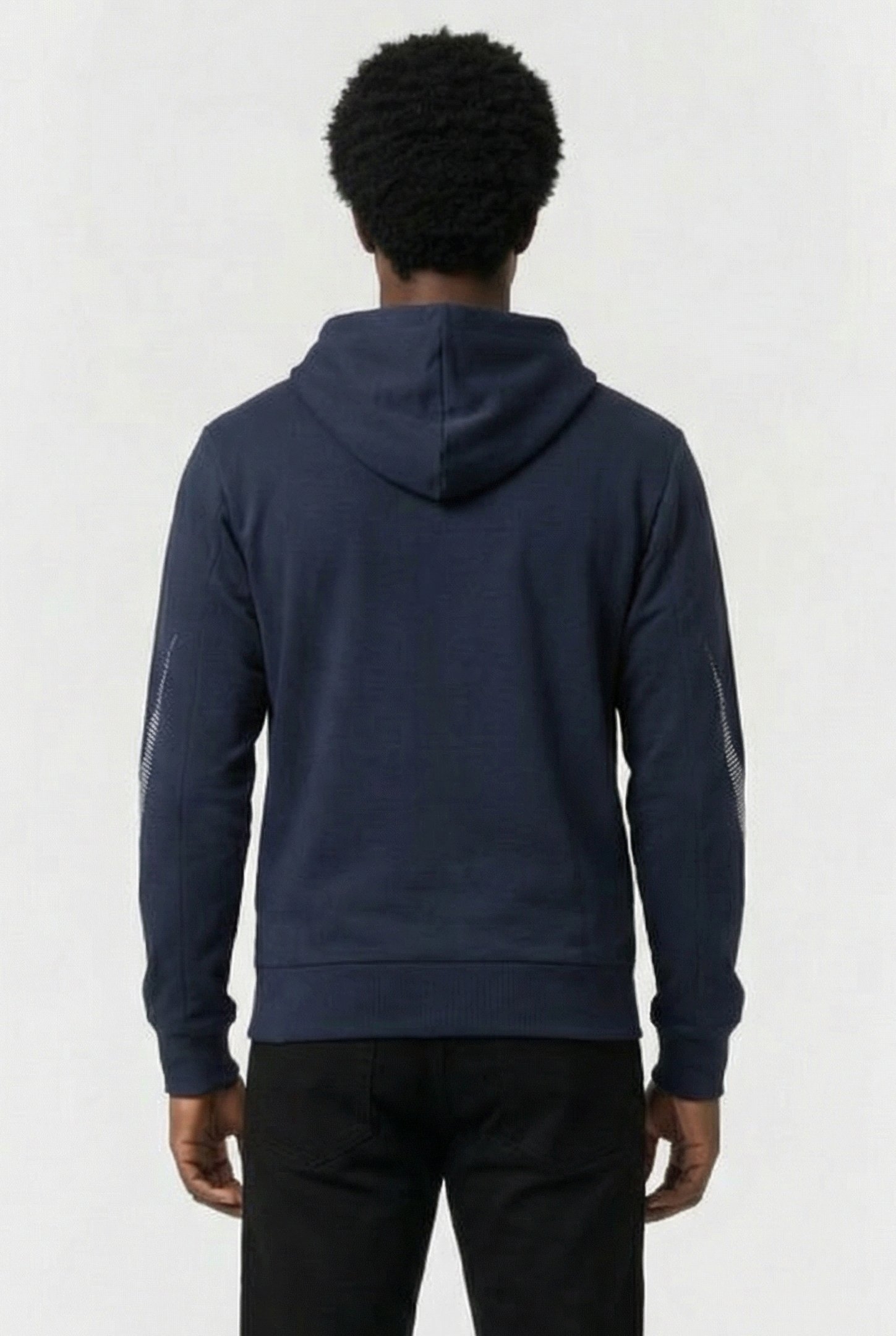 UNISEX TL HOODED JACKET NAVY 3