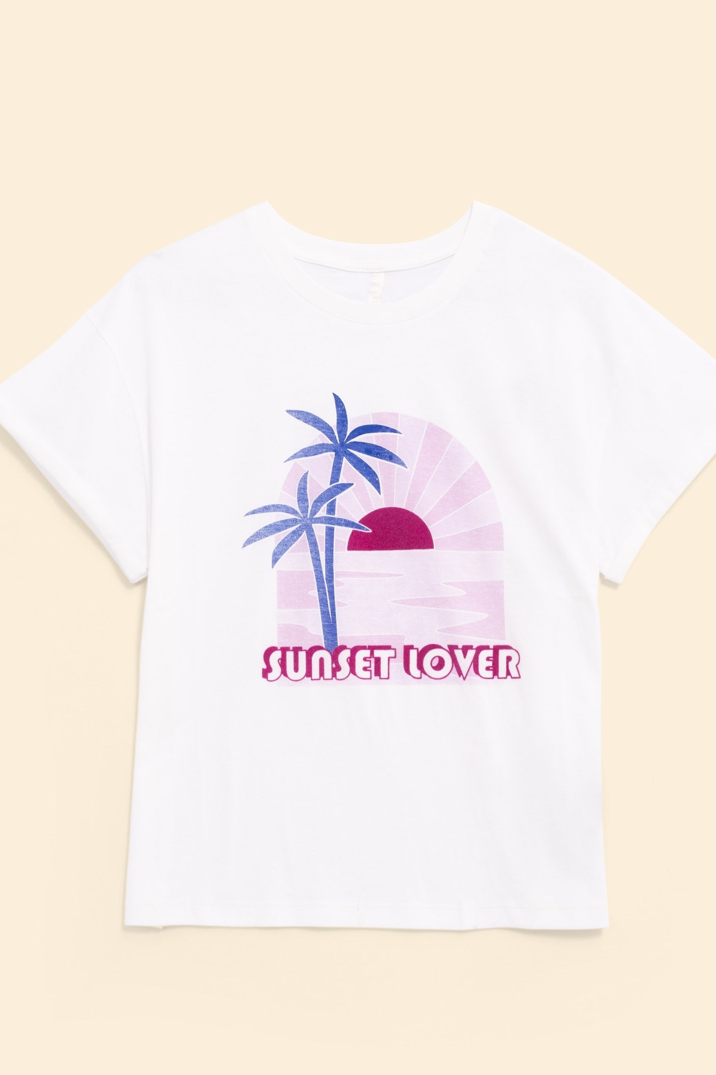 WHITE SUNSET SHORT-SLEEVE T-SHIRT OFF-WHITE 5