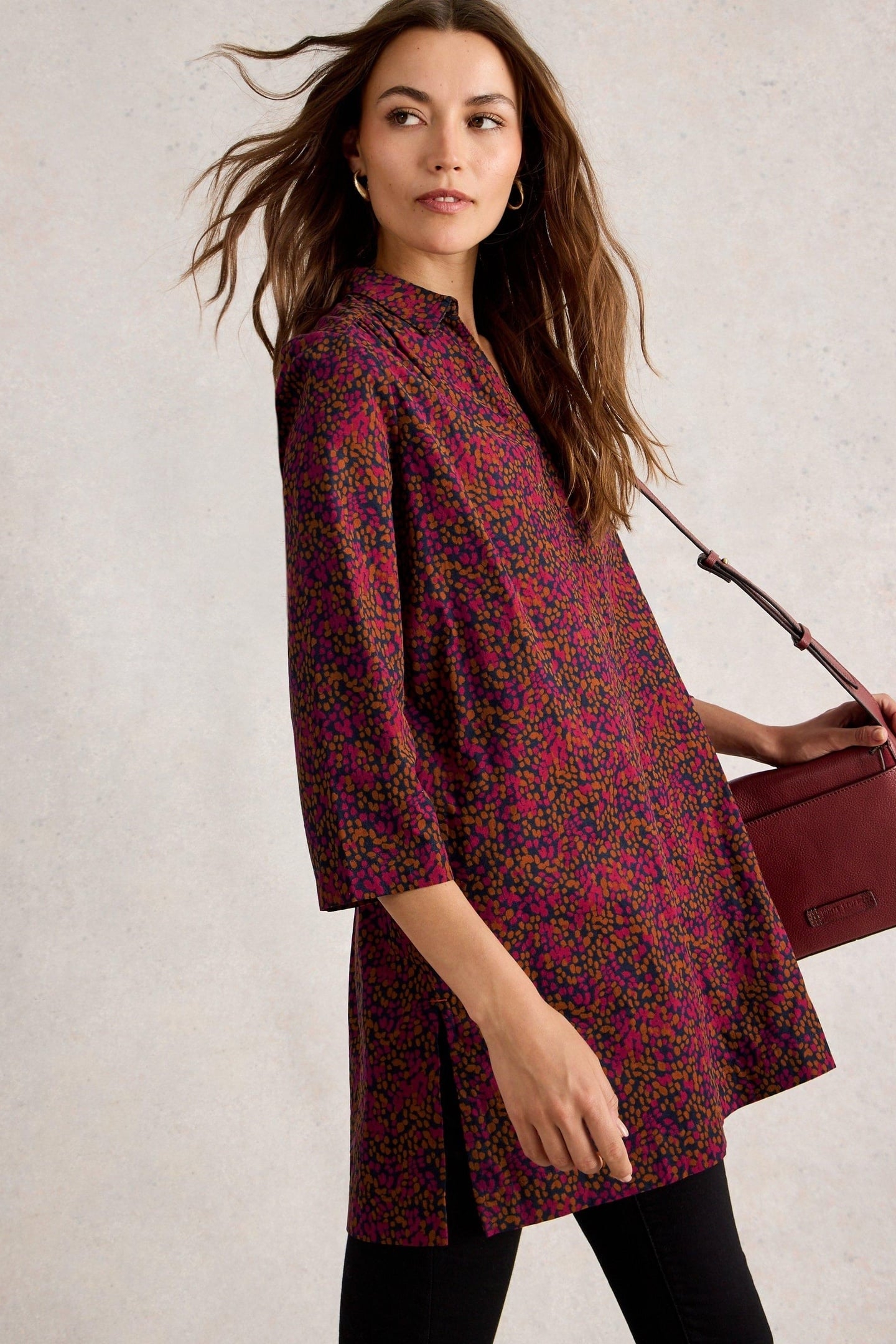 BLAKE CORD TUNIC PINK MULTI 4