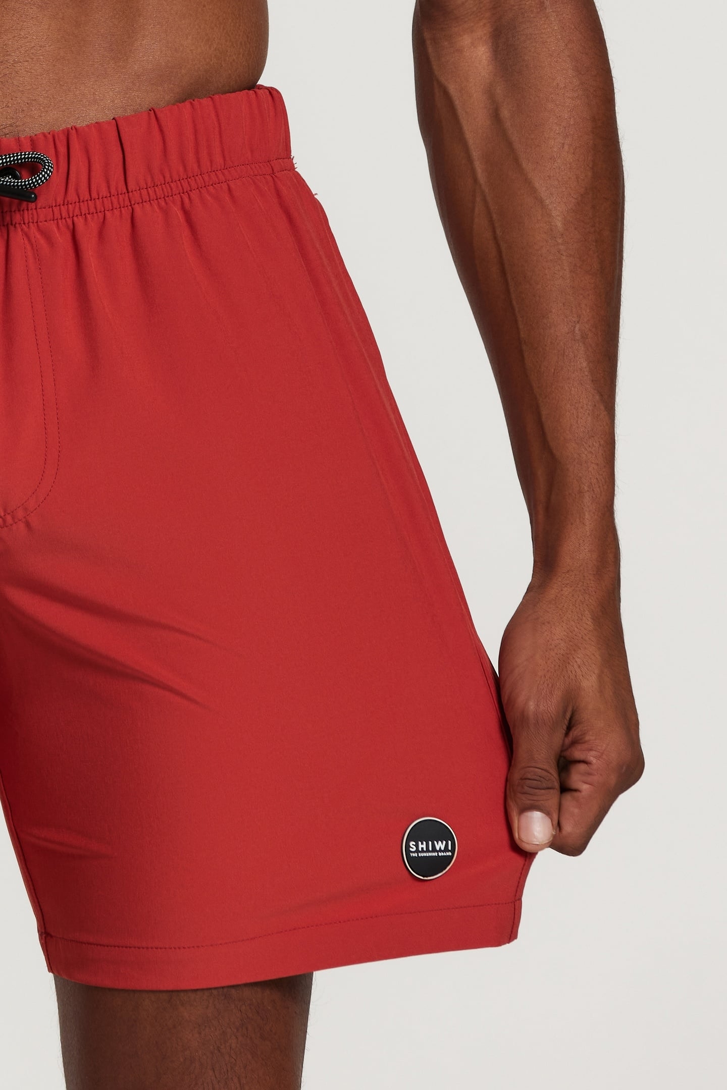 SWIMSHORT EASY MIKE SOLID TANDORI SPICE BROWN 6