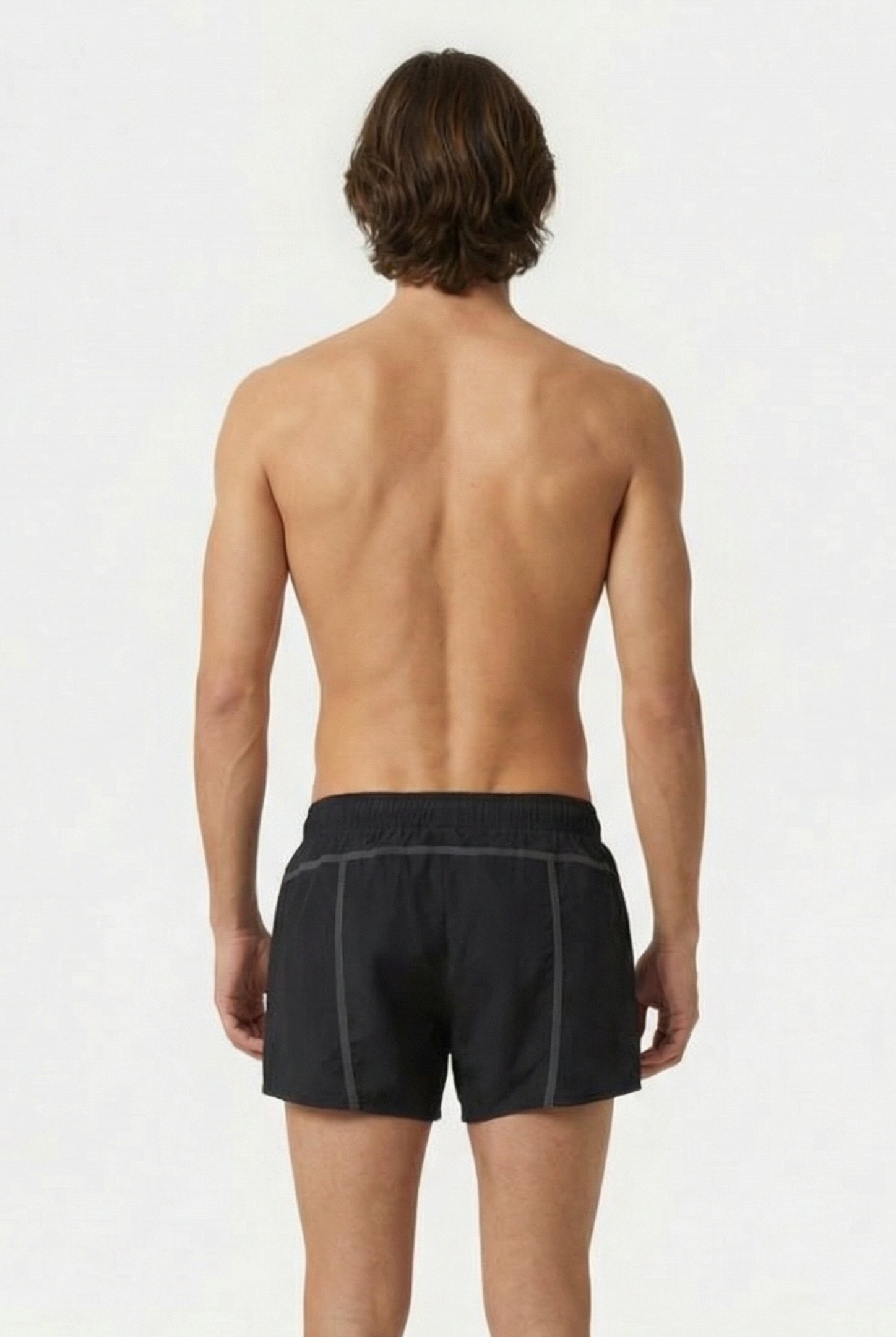 MEN'S ARENA PRO_FILE BEACH X-SHORT BLACK-ASPHALT-GOLD 2