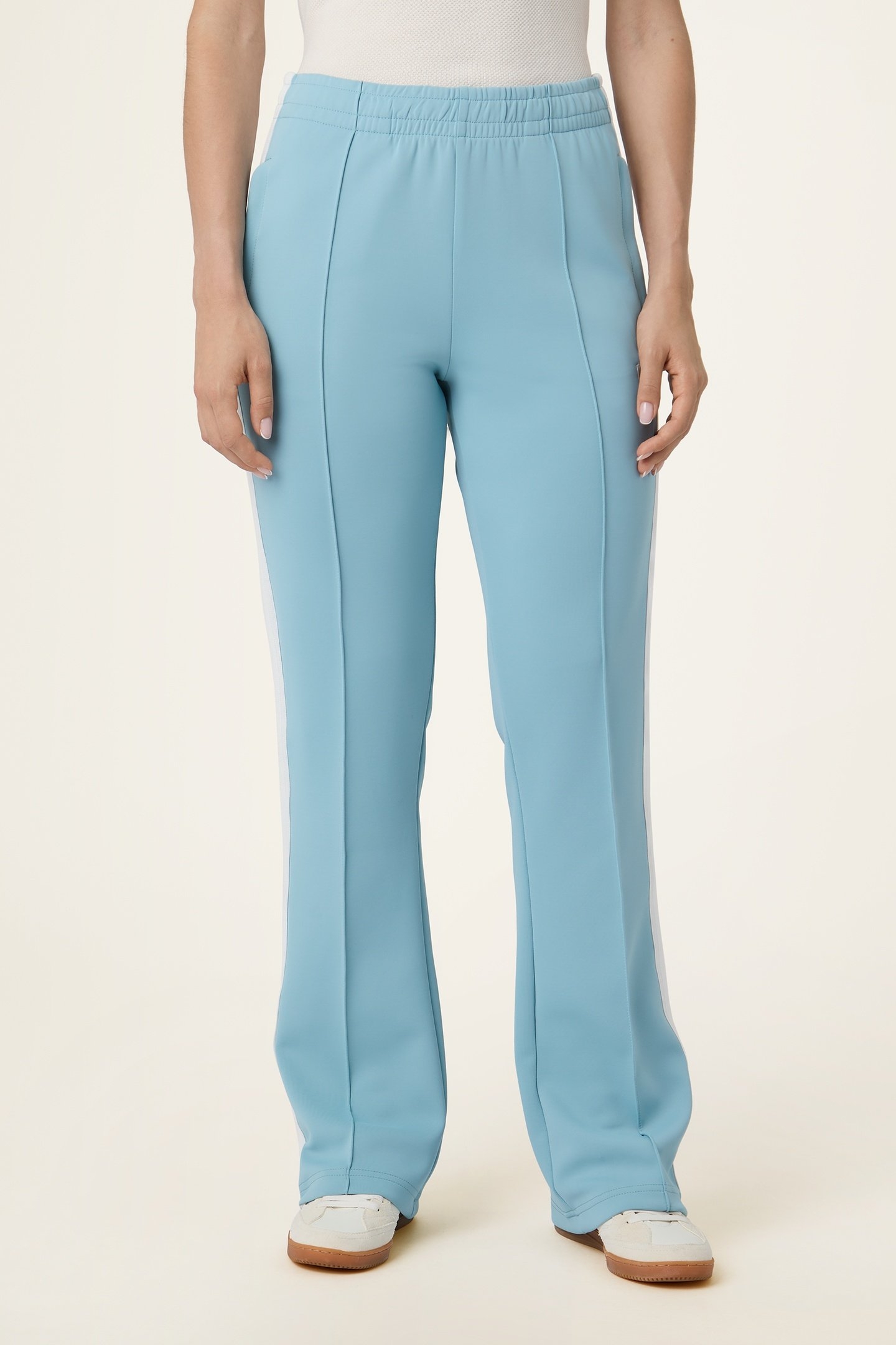 COMO REGULAR TAPED TRACK PANTS TOURMALINE 1