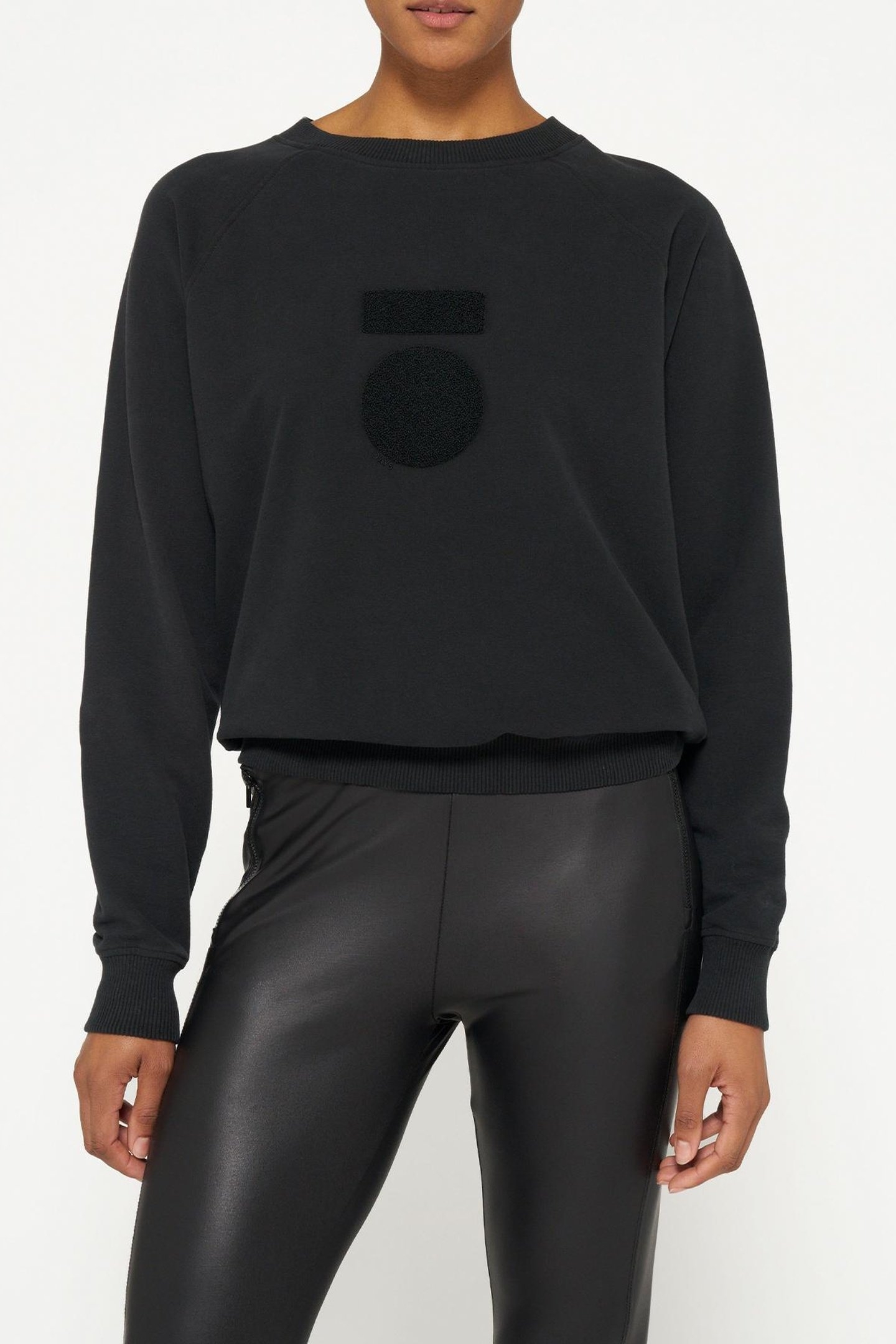 THE ZIPPER LEGGINGS BLACK 2