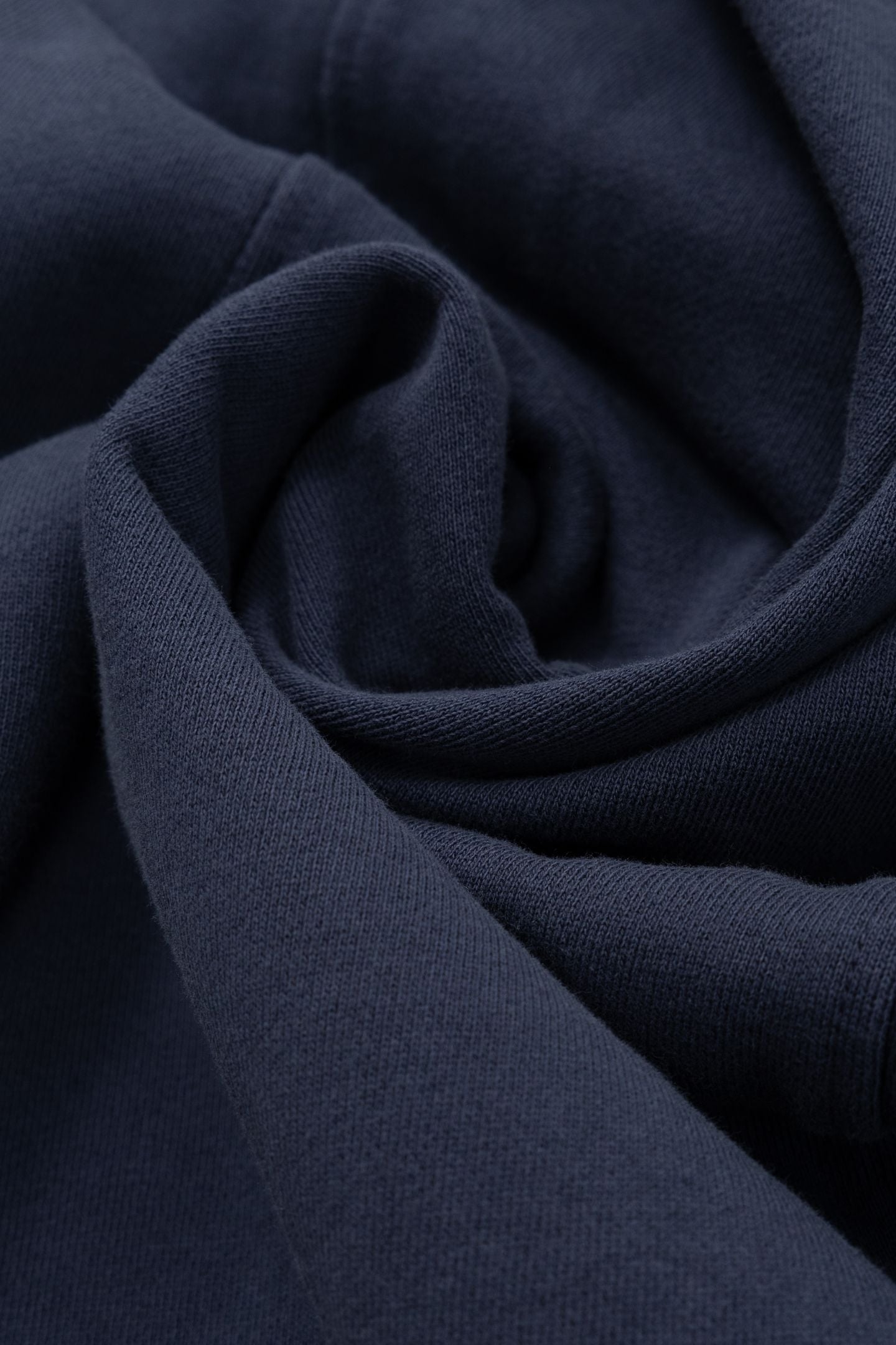 INK SWEATSHIRT FABRIC ZIP-UP HOODED CARDIGAN 6