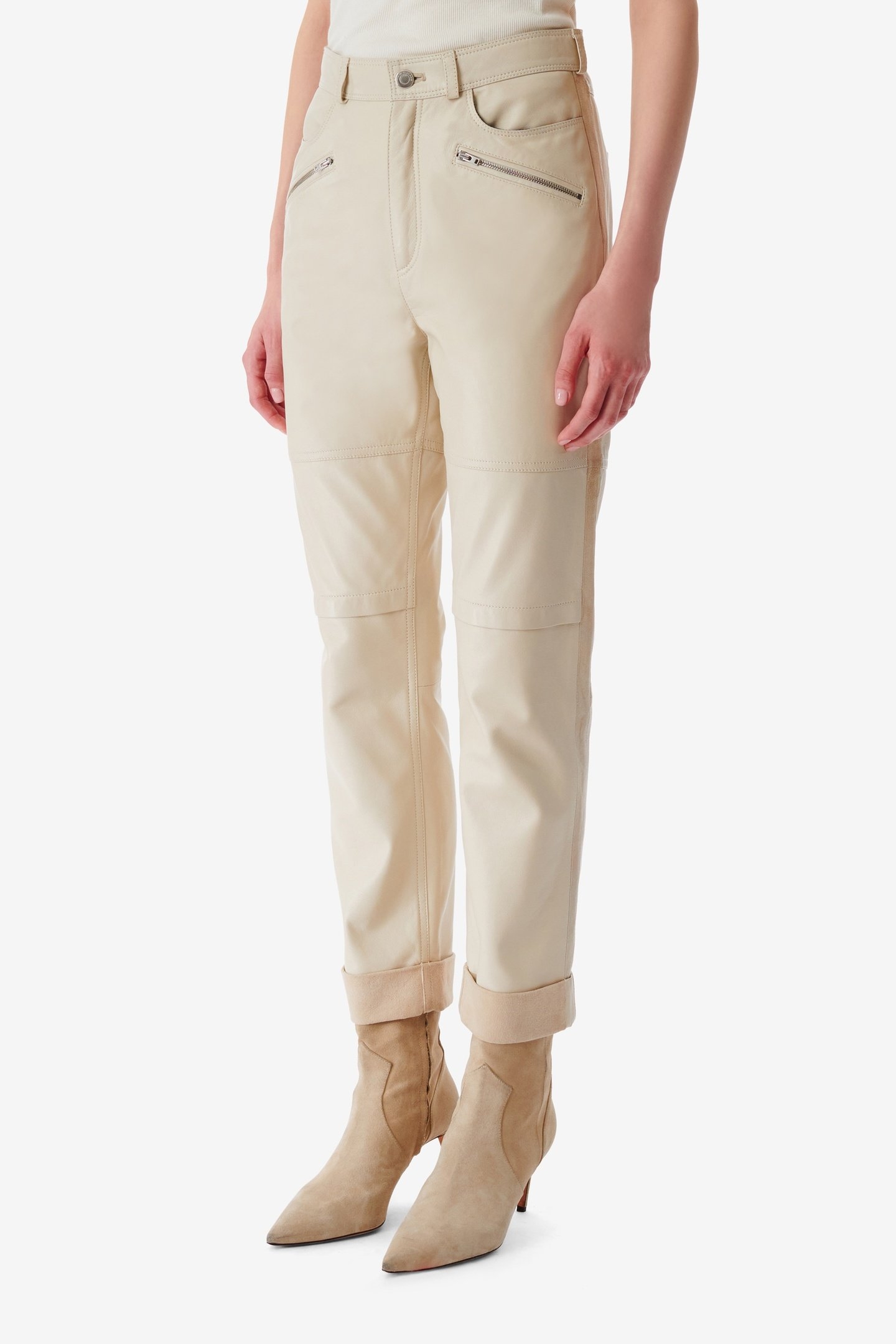 AYSEL TROUSER ECRU 2