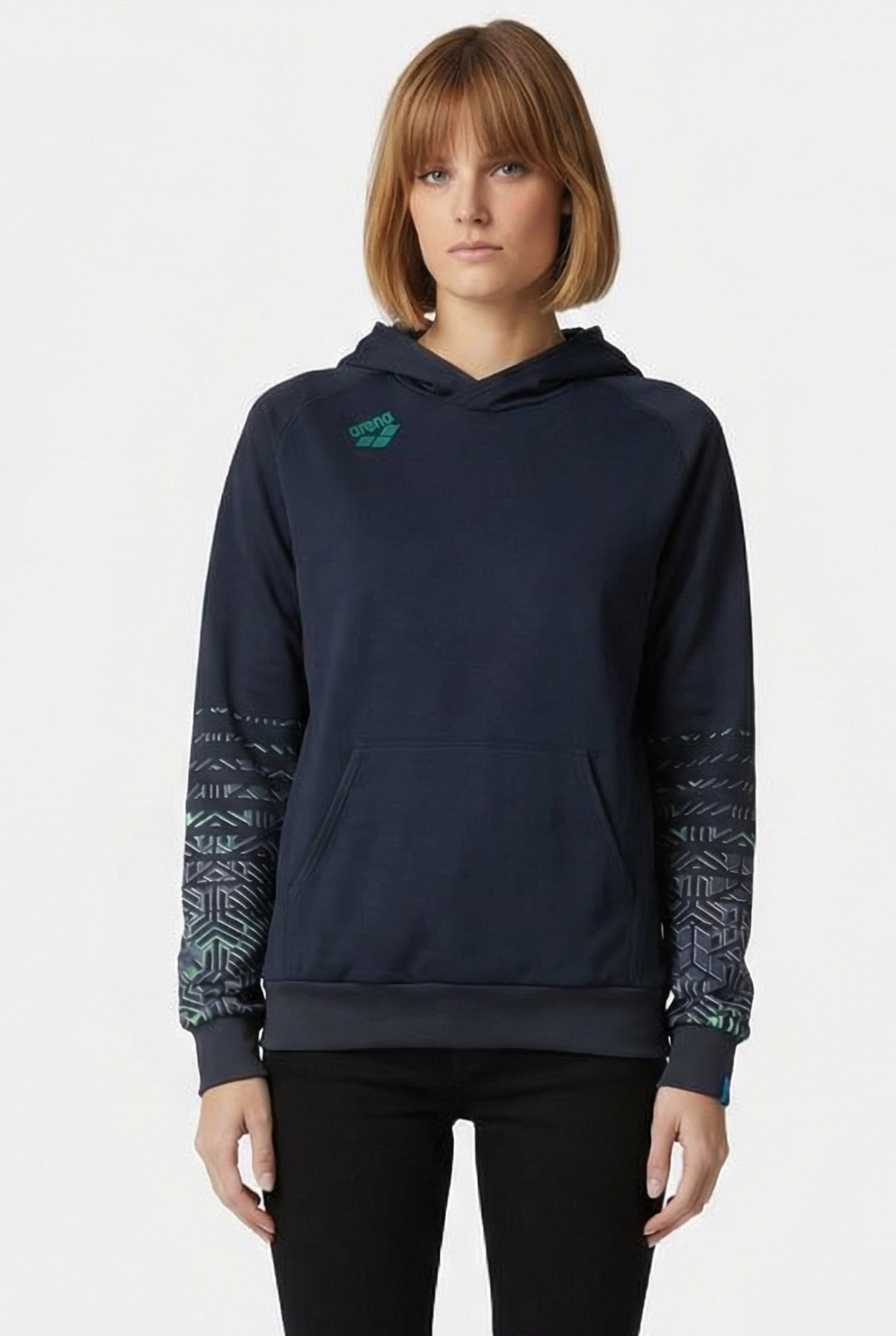 UNISEX HOODED SWEAT LOGO NAVY-KIKKO PRO NAVY 2