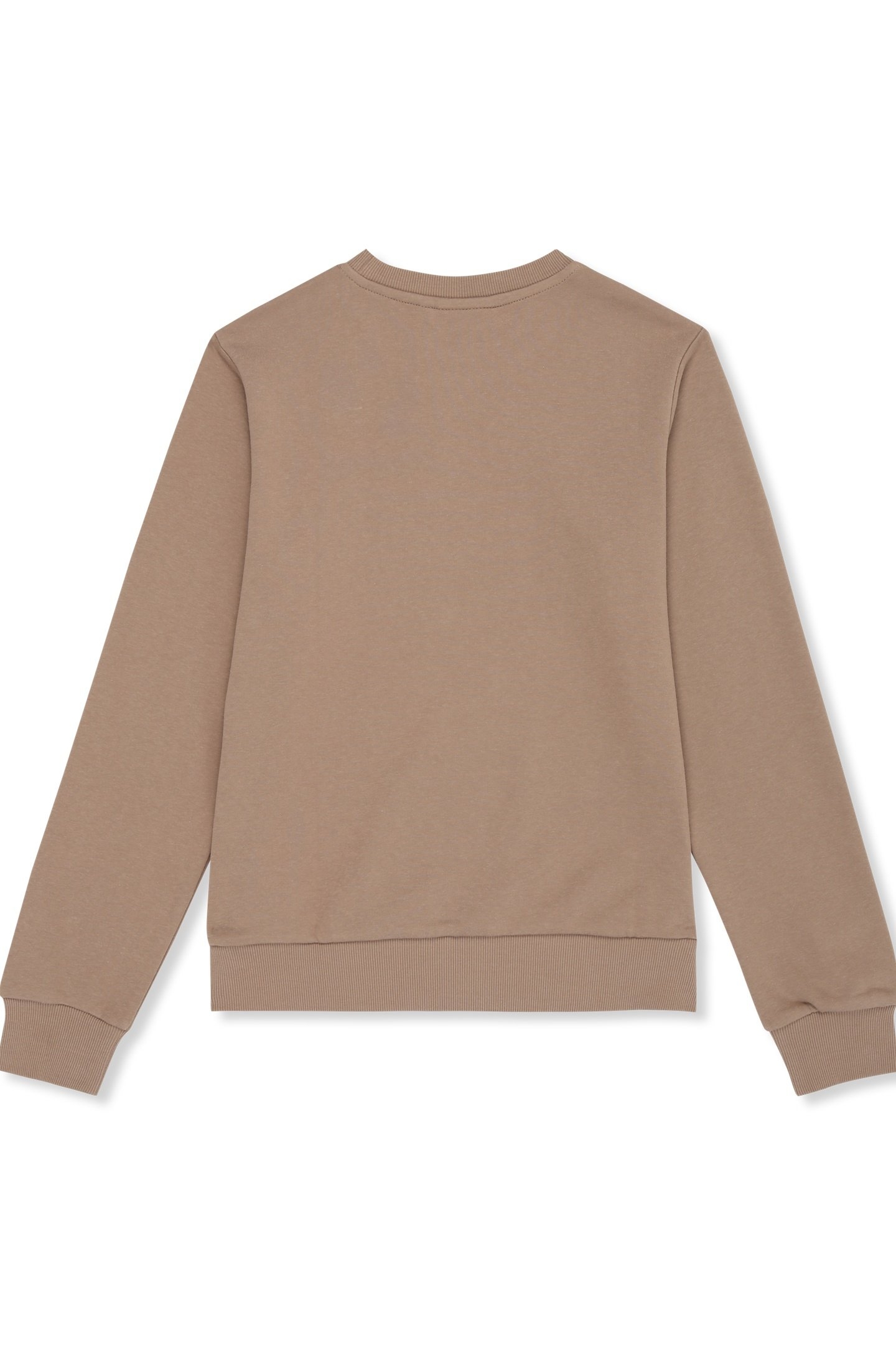 LIERNA REGULAR CREWNECK SWEATSHIRT TAUPE GRAY 4