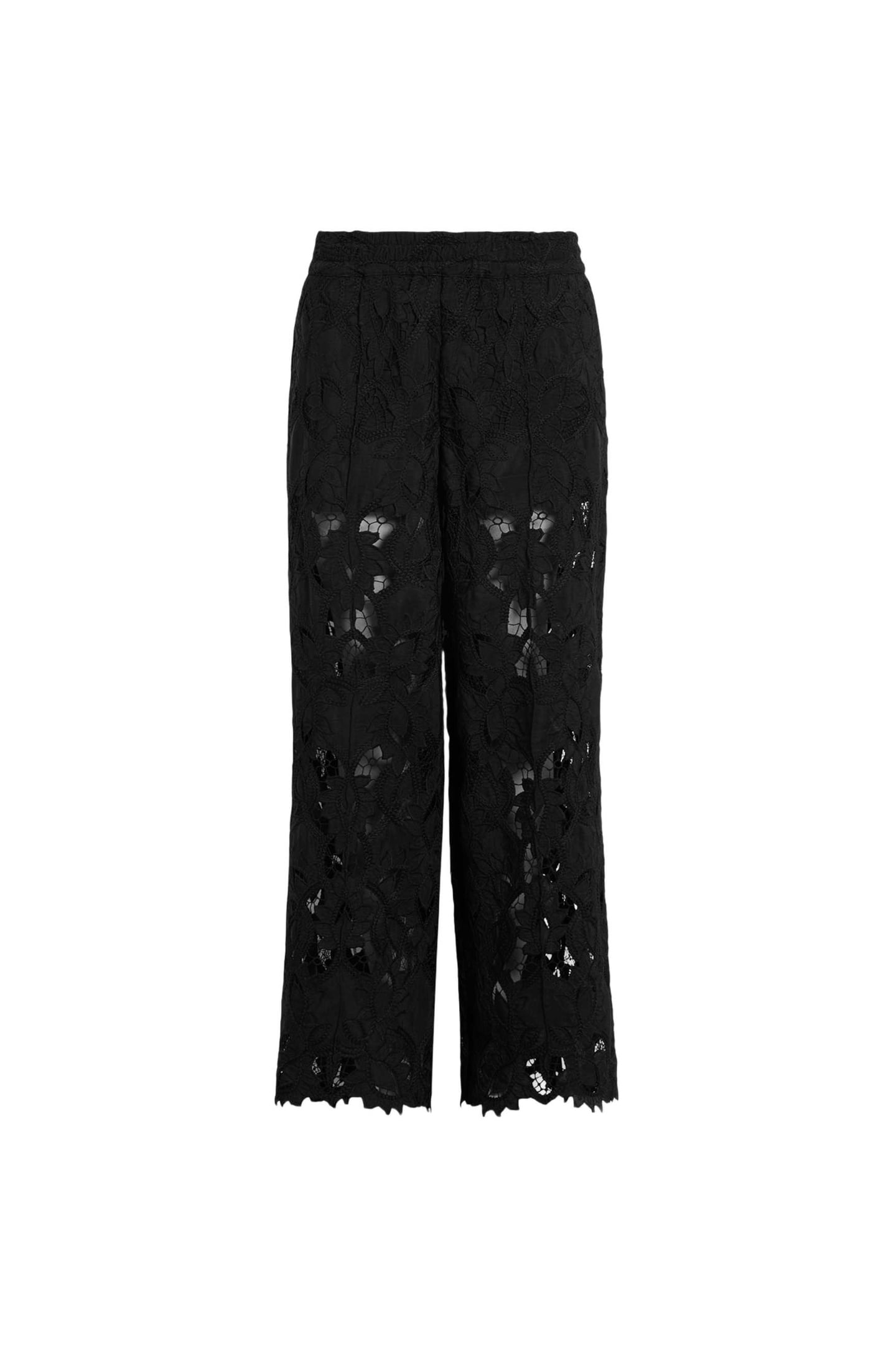 CHARLI EMB TROUSER BLACK 1