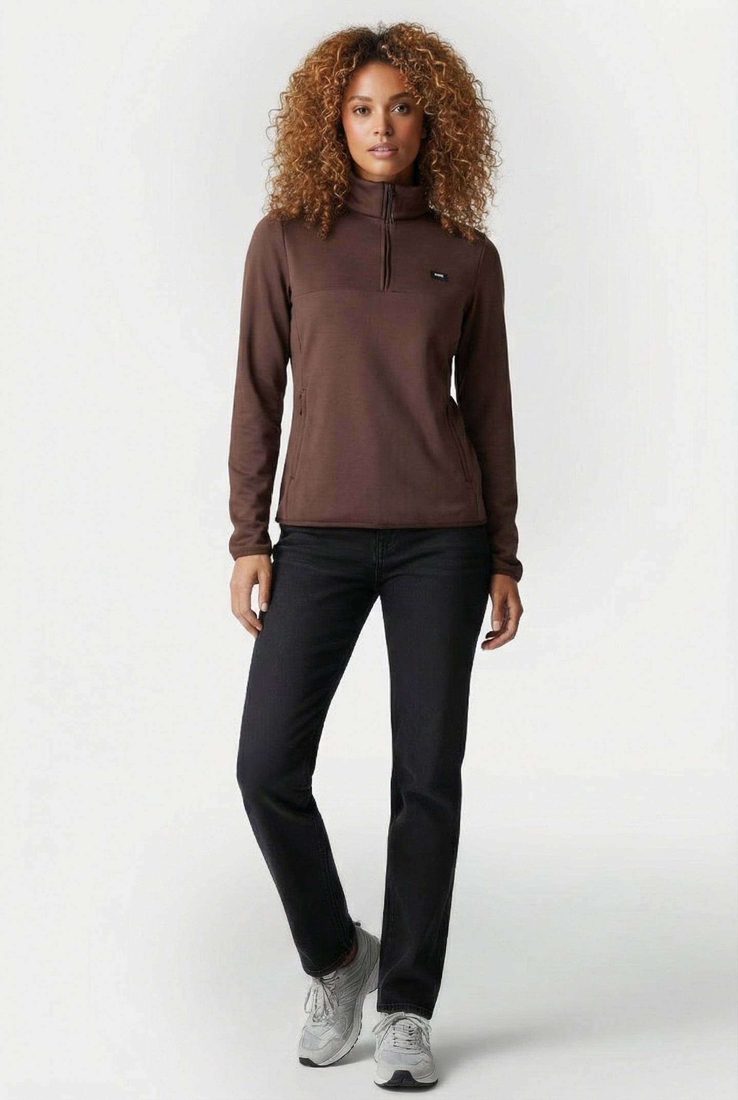 SINTRA FLEECE CURVE HALF ZIP FRAME UNISEX 2