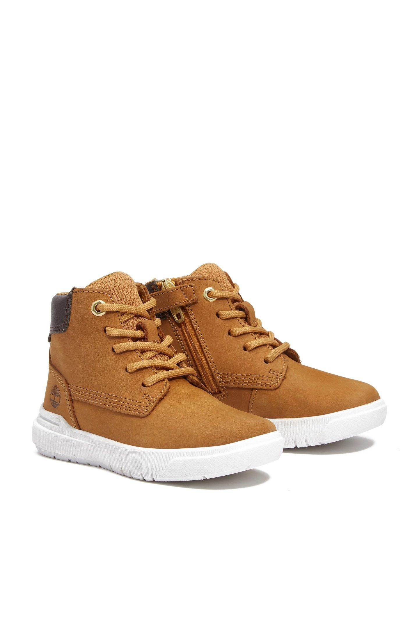 UNISEX SENECA BAY MID LACE UP WITH ZIP SNEAKER WHEAT 4