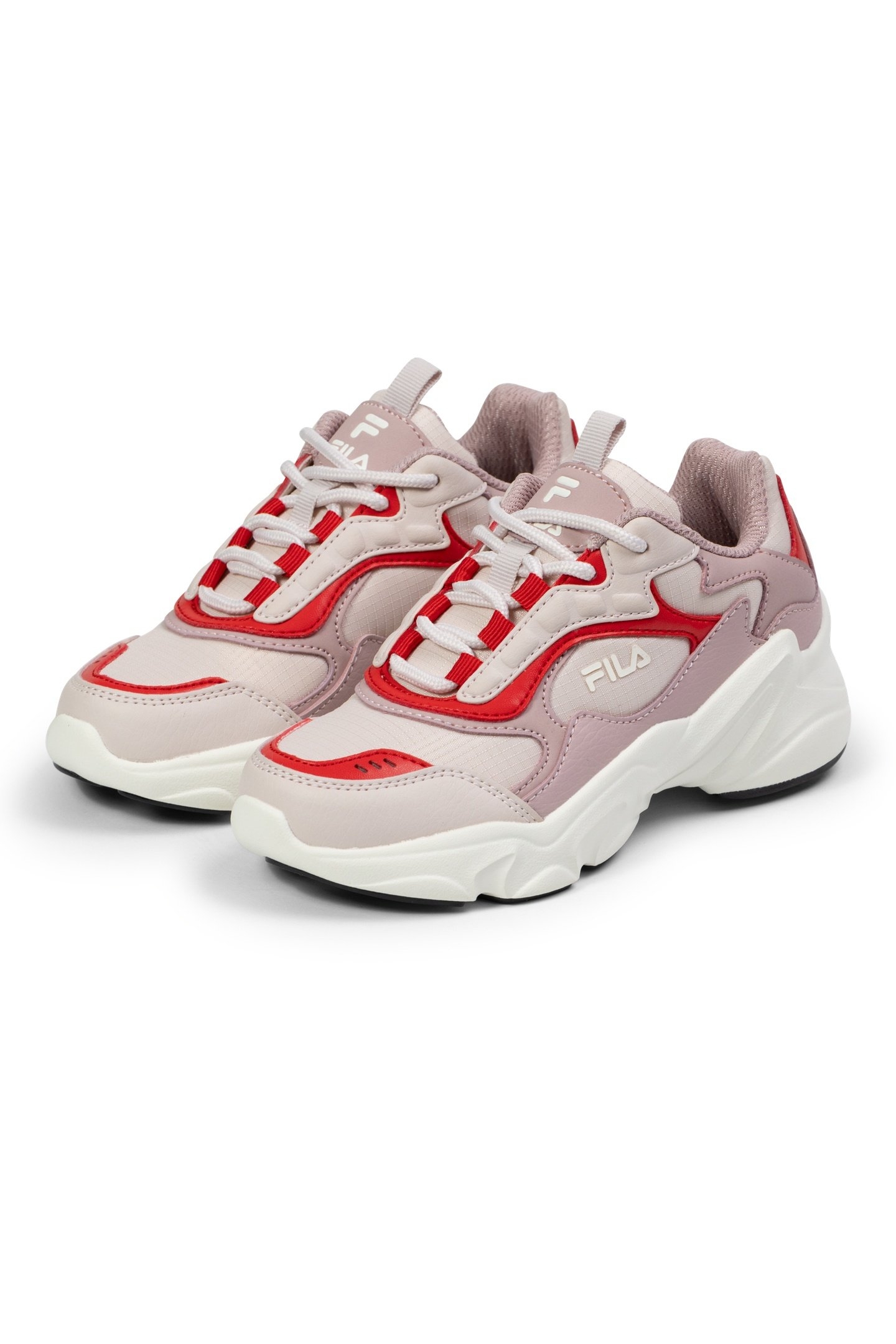 COLLENE CB KIDS PALE MAUVE-FILA RED 1