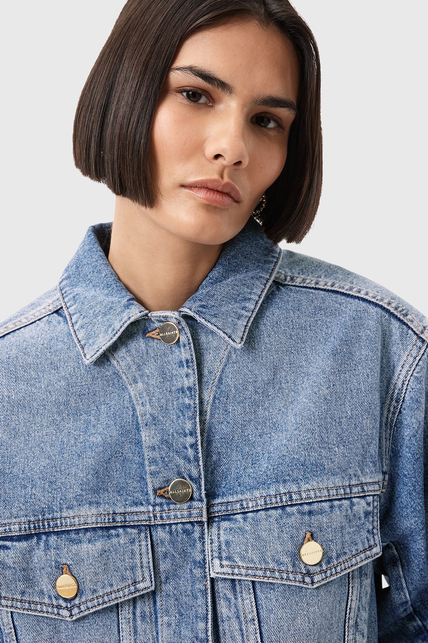 LUCA DENIM JACKET MID INDIGO 8