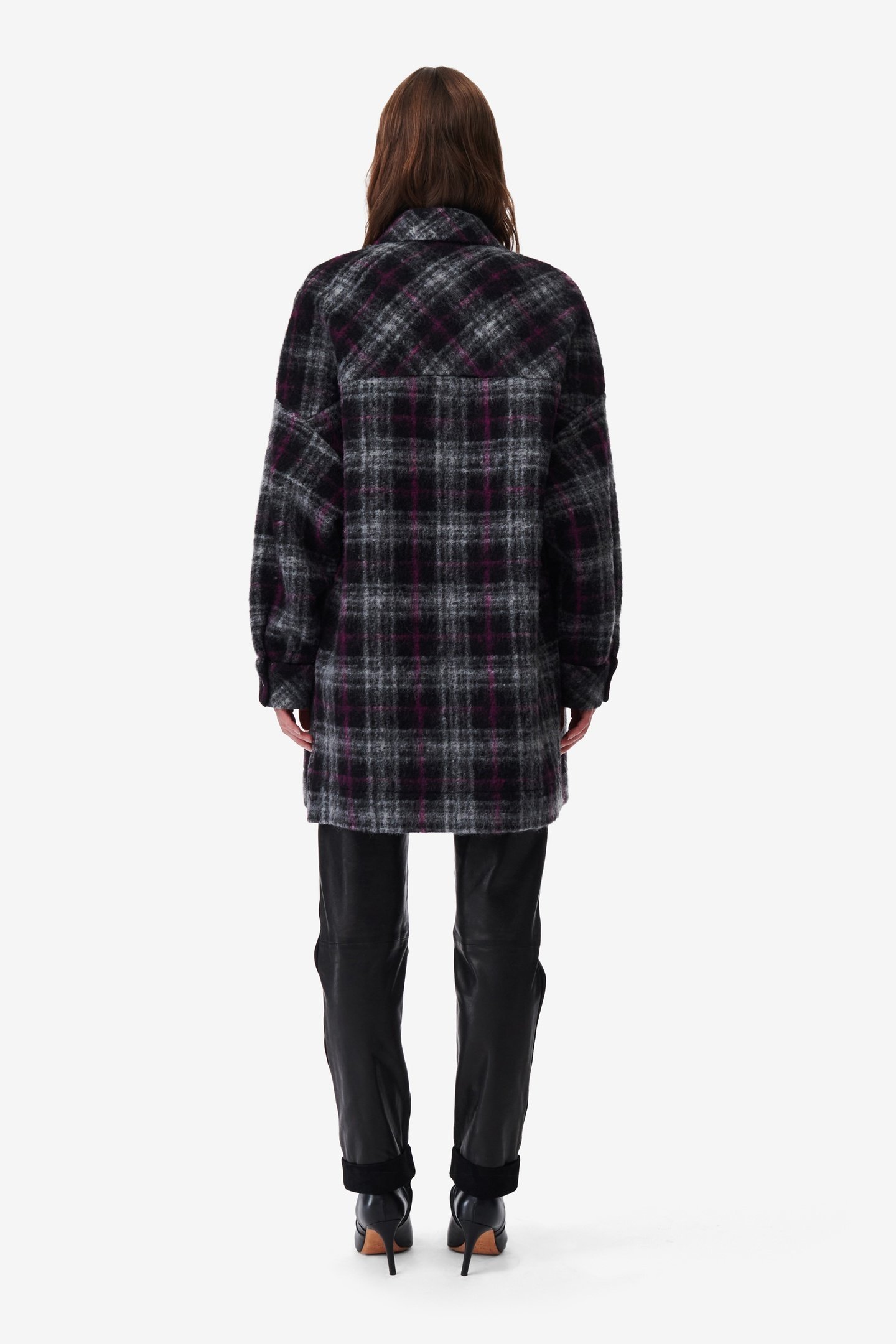 TERESA OVERSHIRT BLACK/FUSHIA 3